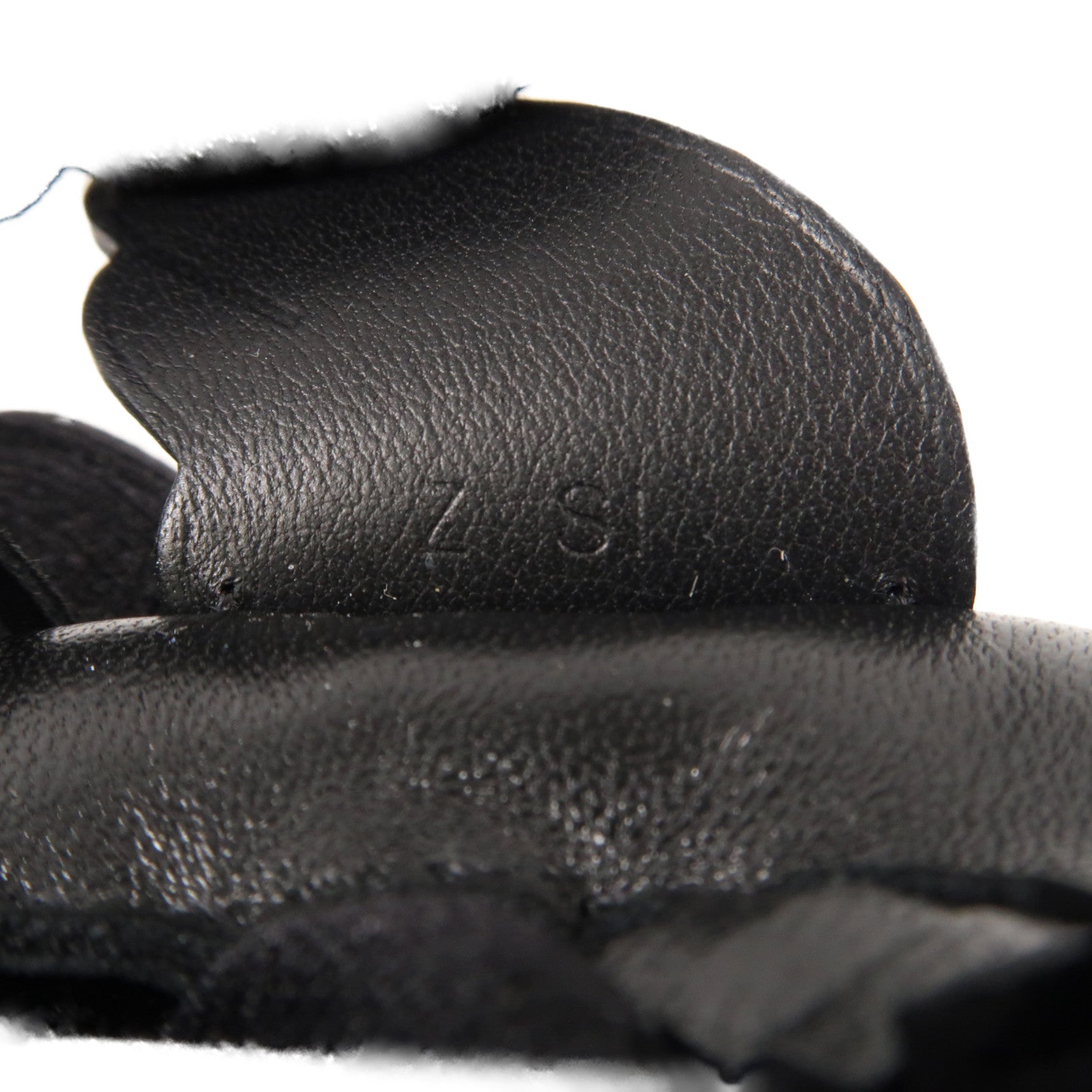 HERMES Swift皮革Rodeo Pegase PM掛飾So Black/黑色