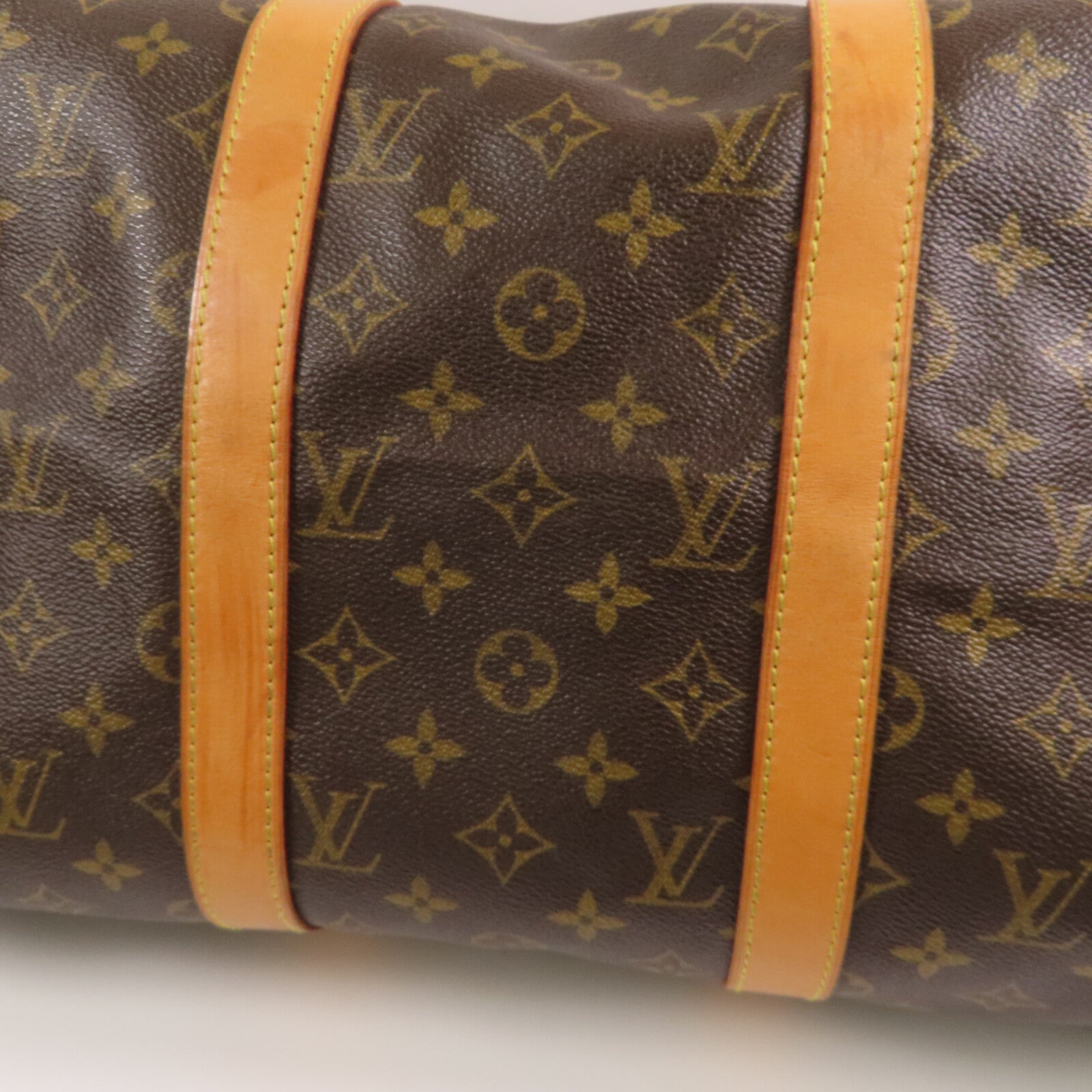 LOUIS VUITTON Monogram Keepall Bandouliere 50金扣波士頓包