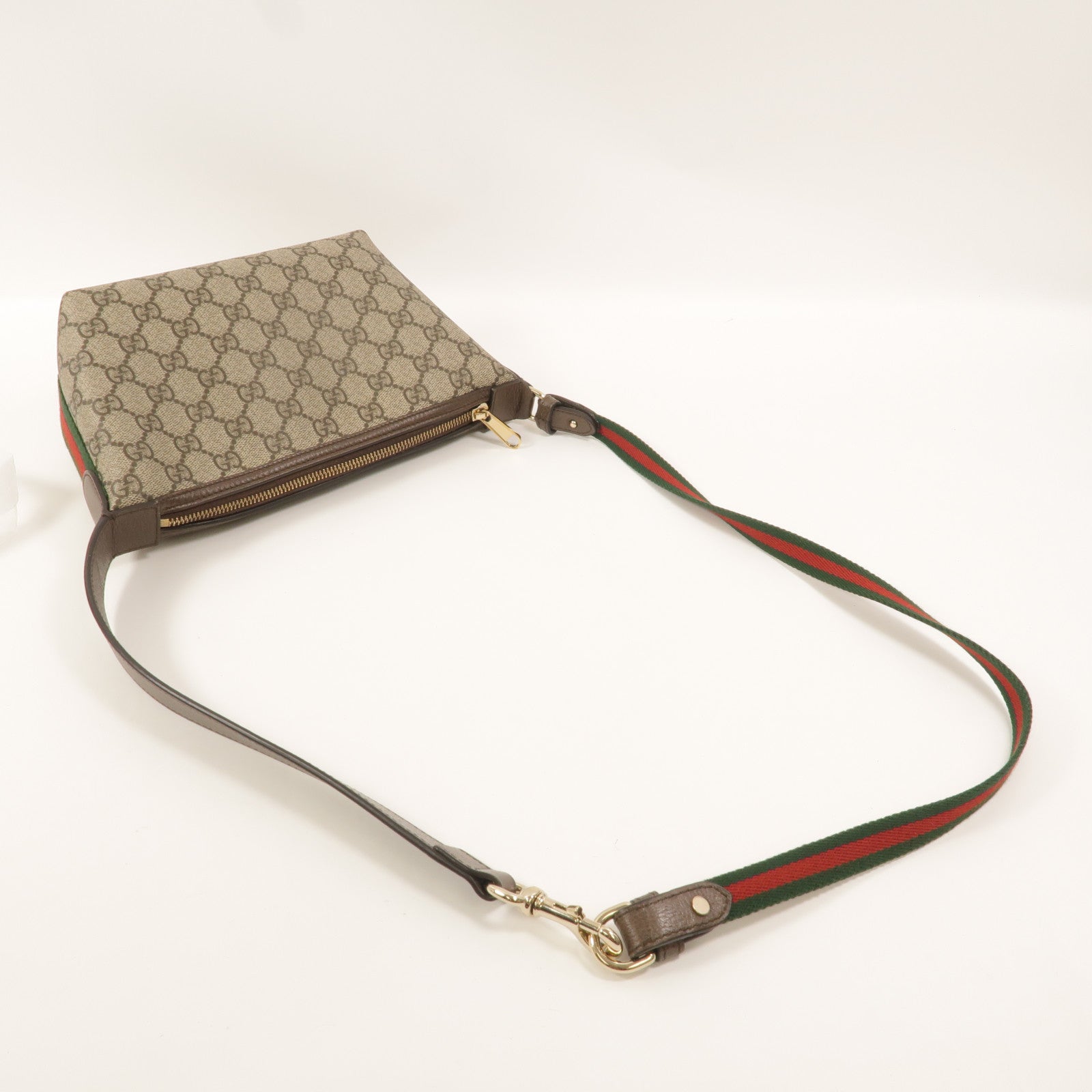 GUCCI 塗層帆布Ophidia Mini肩背袋