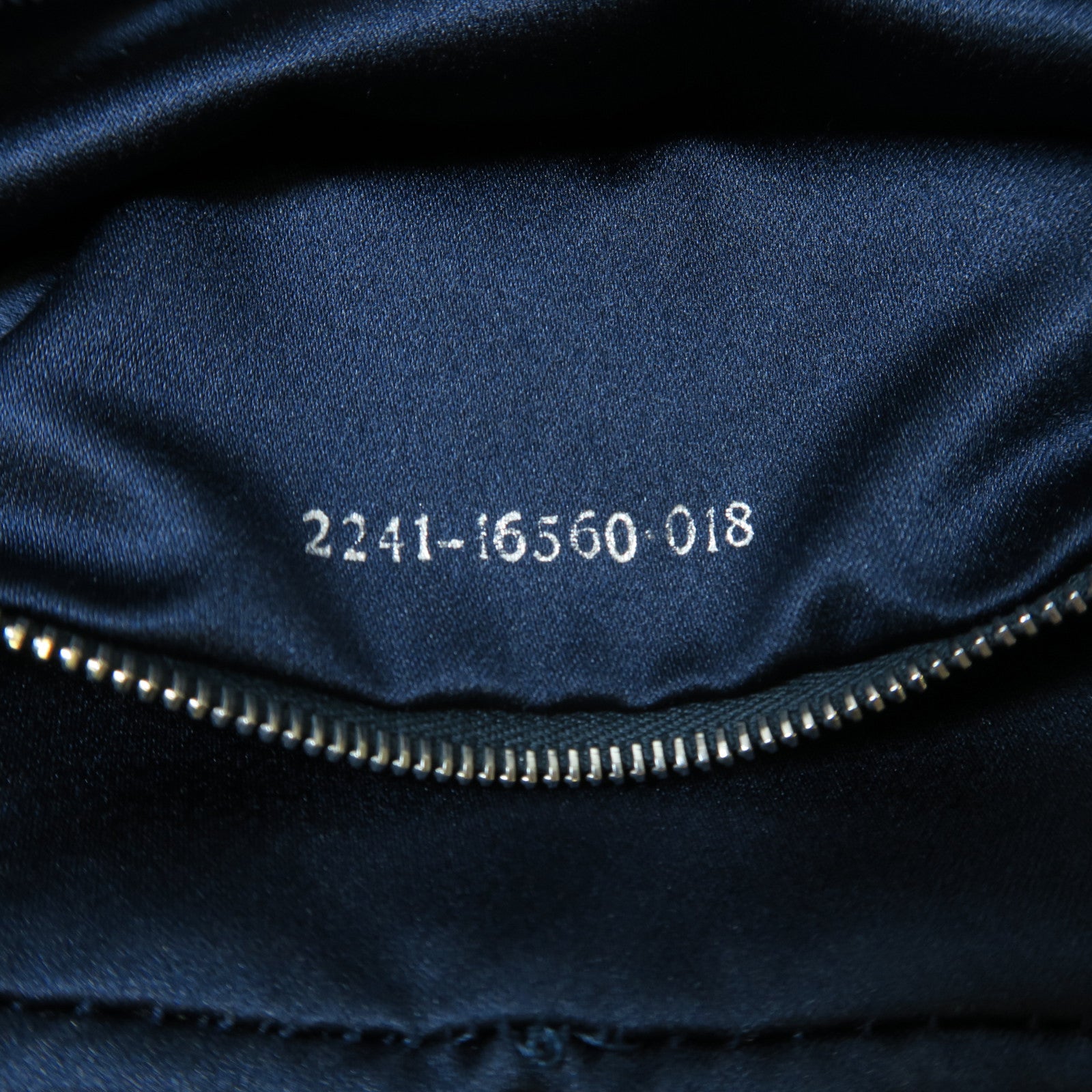 FENDI 【激減優惠】帆布Handbag銀扣手挽袋深藍色