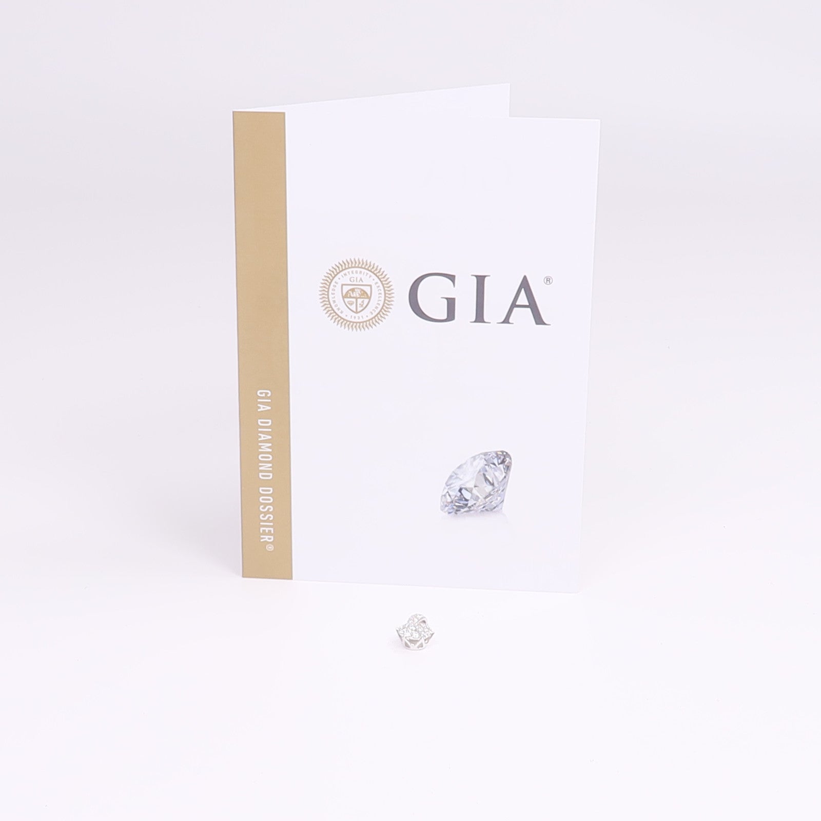 JEWELRY 18K白金Diamond Pendant Top鑽石吊墜