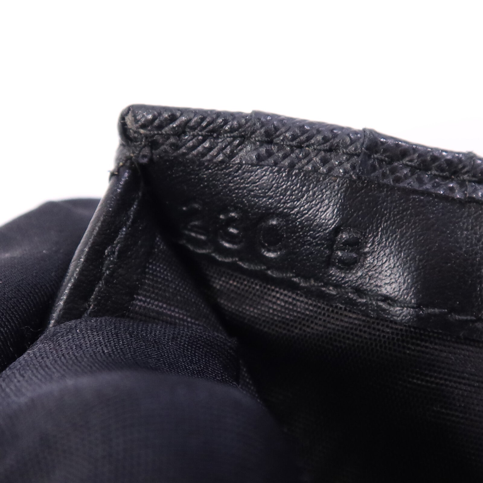 PRADA 牛皮皮革Saffiano Wallet金扣錢包