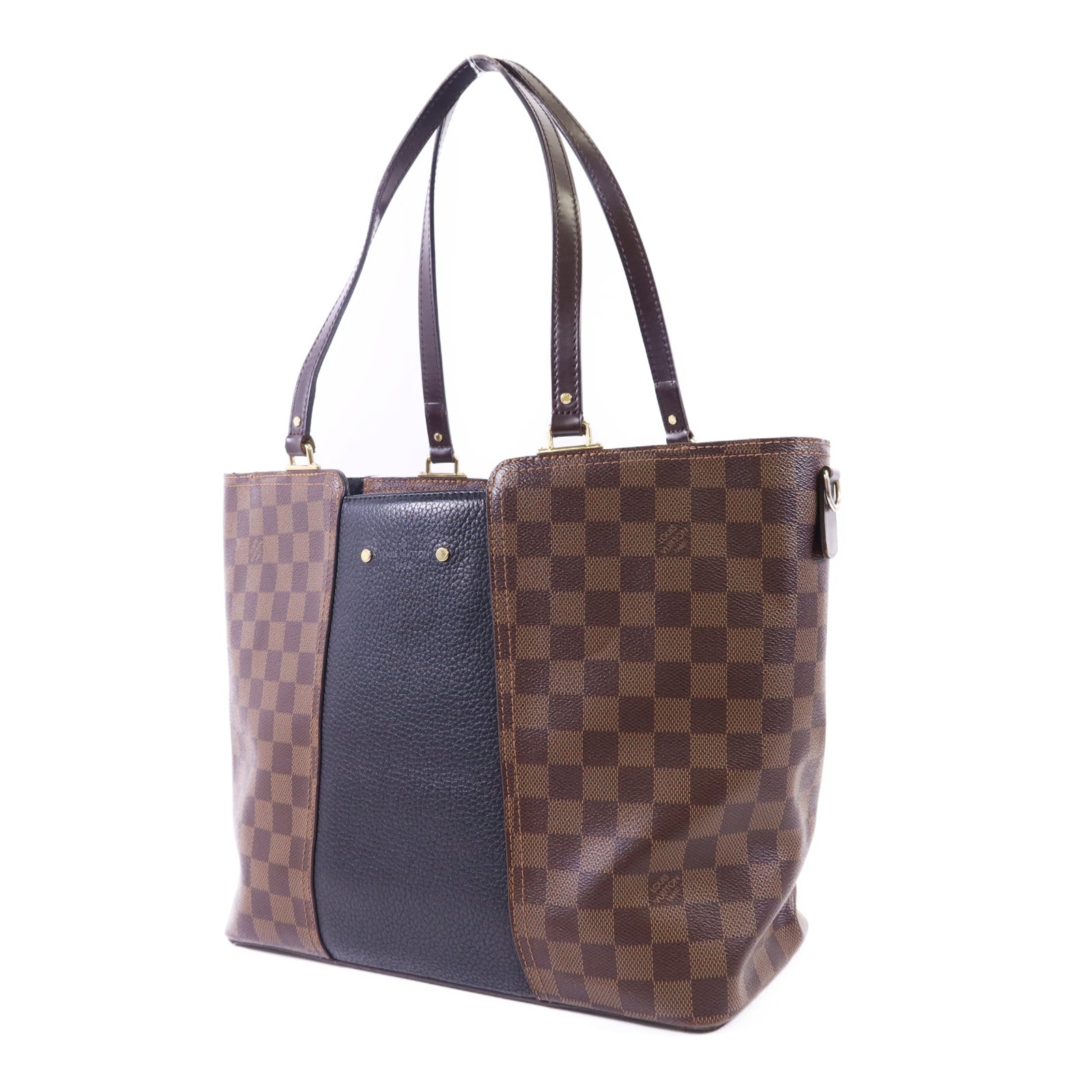 LOUIS VUITTON 【激減優惠】Damier Jersey Bag金扣手挽肩背兩用袋