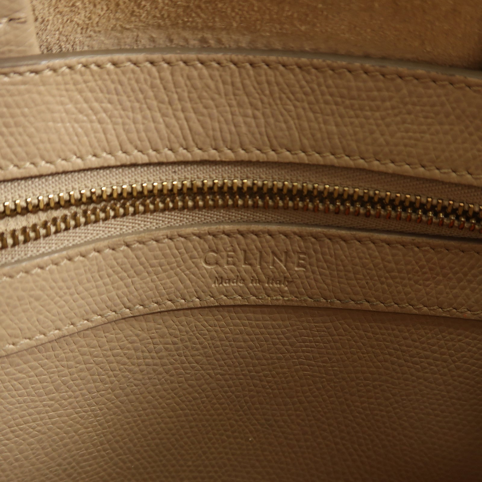 CELINE 牛皮皮革Tote Bag金扣手挽肩背兩用袋