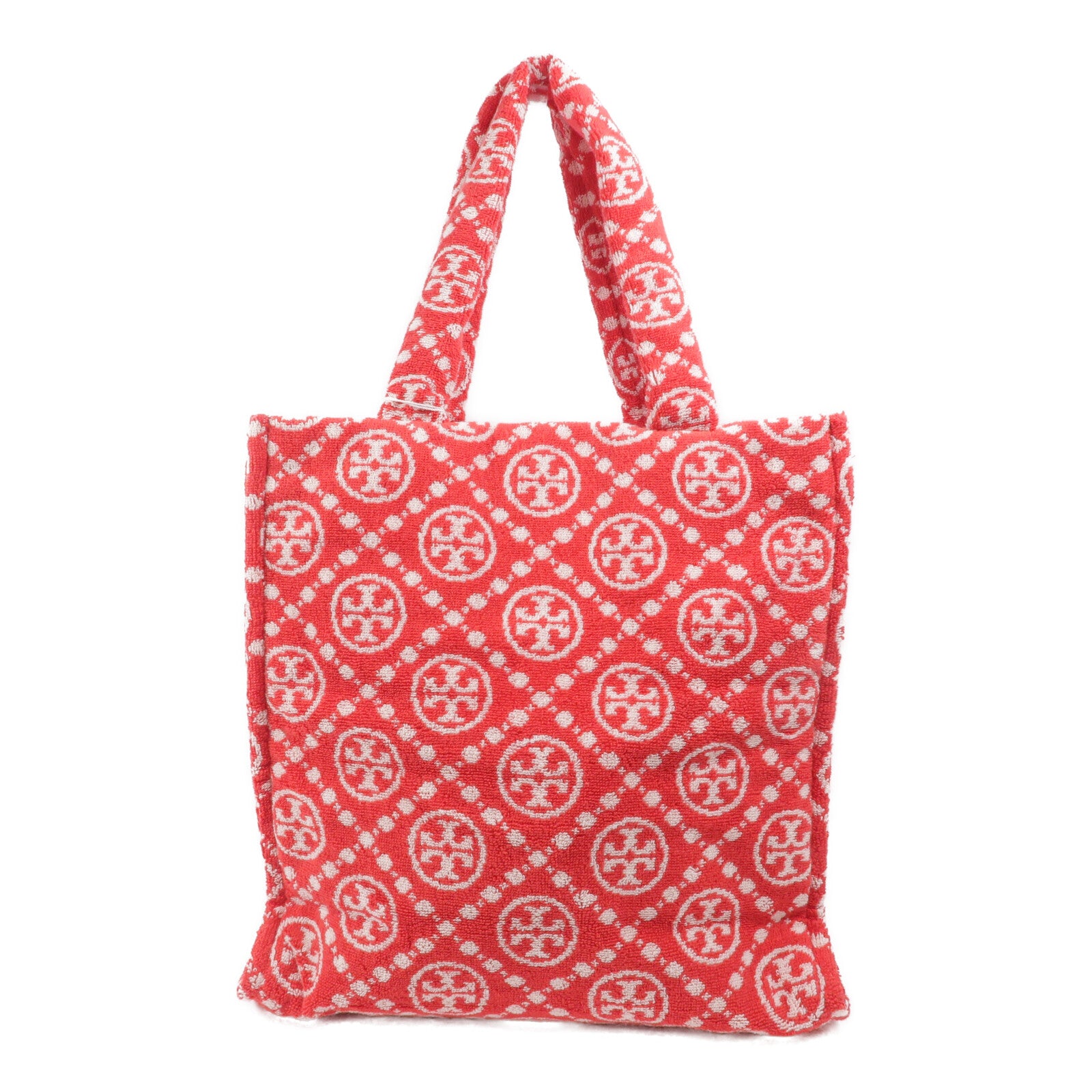 Tory Burch 棉質T Monogram Terry Tote手挽袋