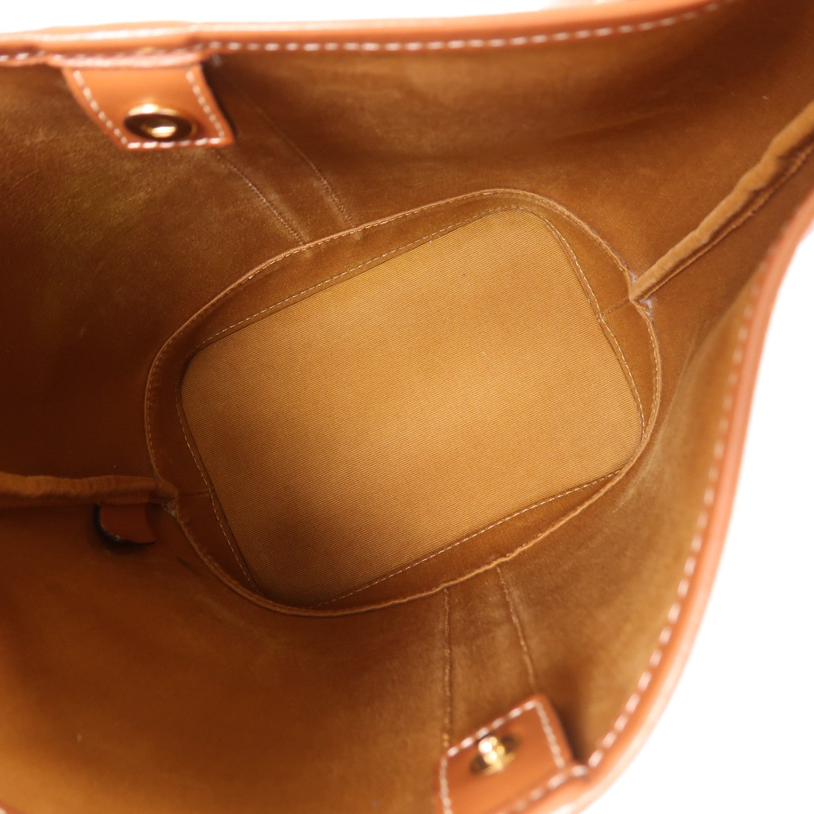 CELINE 塗層帆布Triomphe Bucket金扣肩背袋
