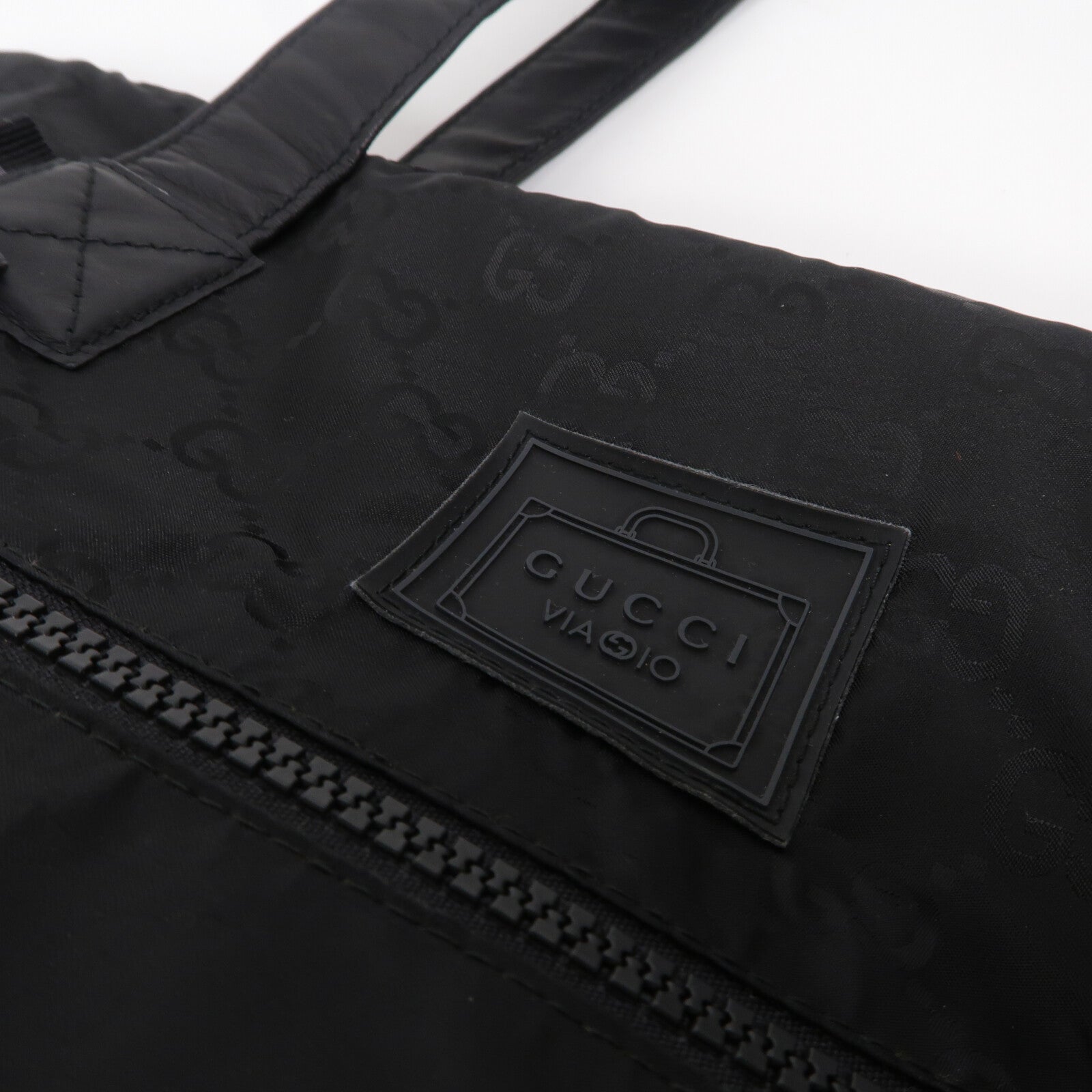 GUCCI 尼龍Tote Bag肩背袋