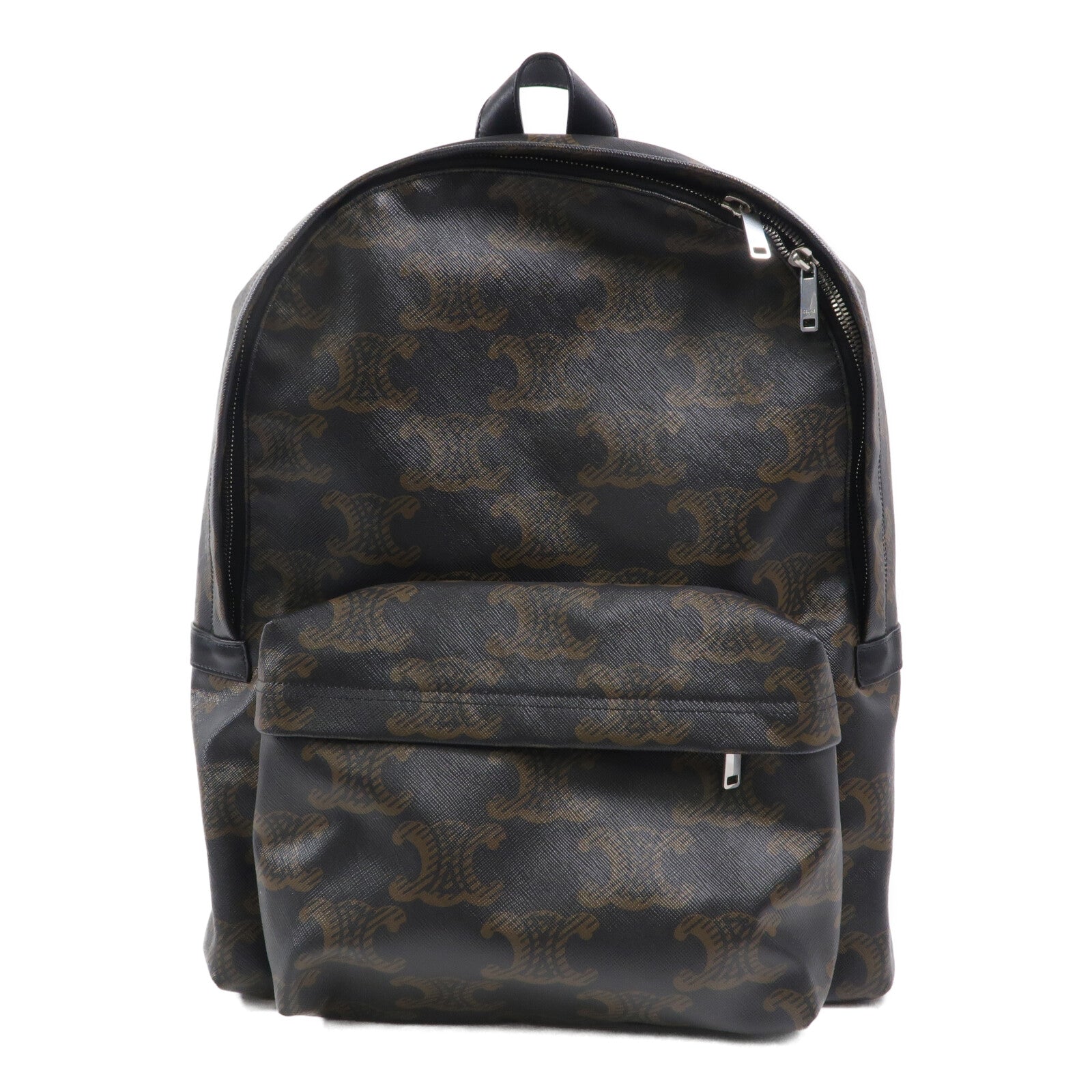 CELINE 塗層帆布Triomphe Backpack背包