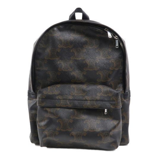 CELINE 塗層帆布Triomphe Backpack背包