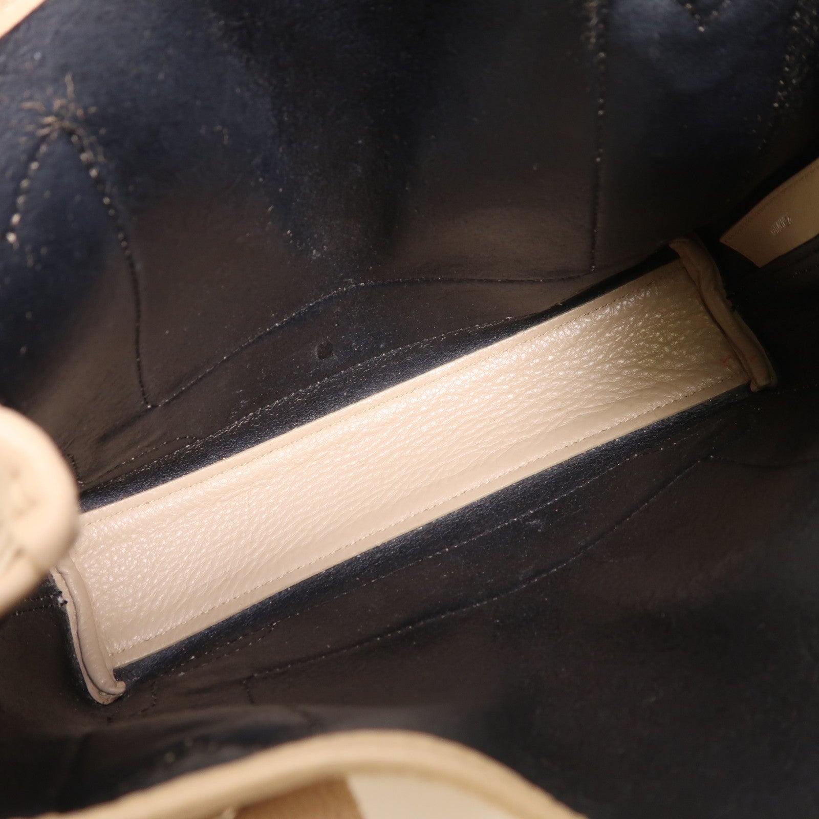 BALENCIAGA 【激減優惠】牛皮皮革Navy Cabas XS銀扣手挽袋