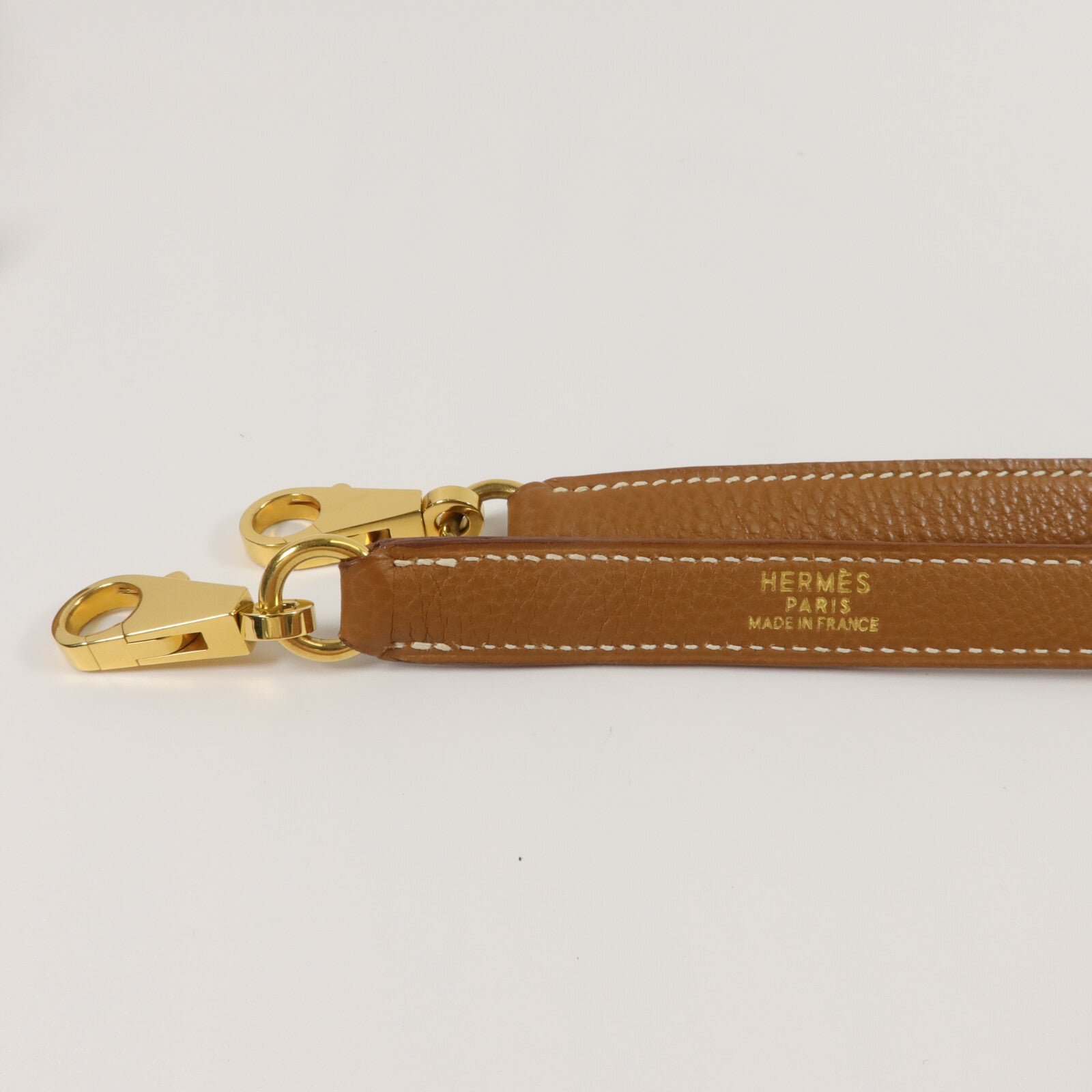 HERMES Togo皮革Kelly 32手挽肩背兩用袋Gold