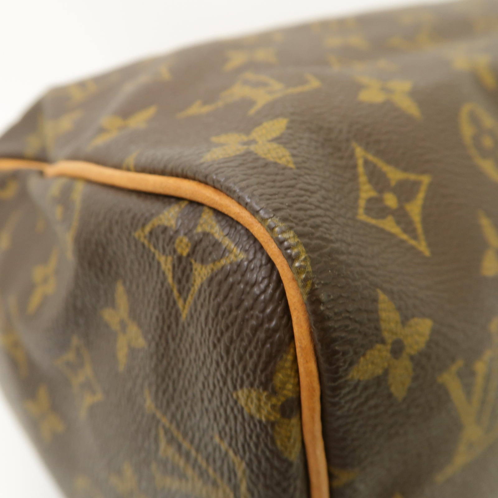 LOUIS VUITTON 【清倉大減價】Monogram Speedy 30 Hand Bag金扣手挽袋啡色