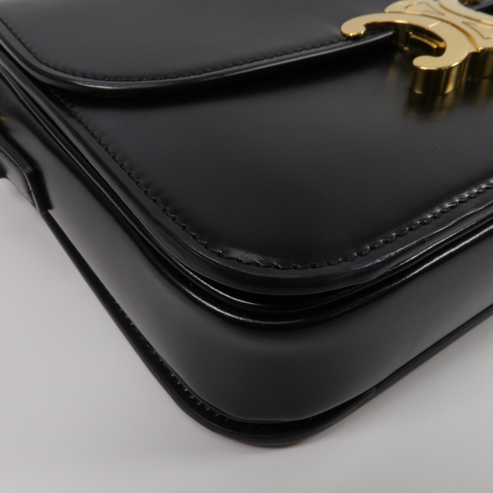 CELINE 牛皮皮革Classique Triomphe肩背袋