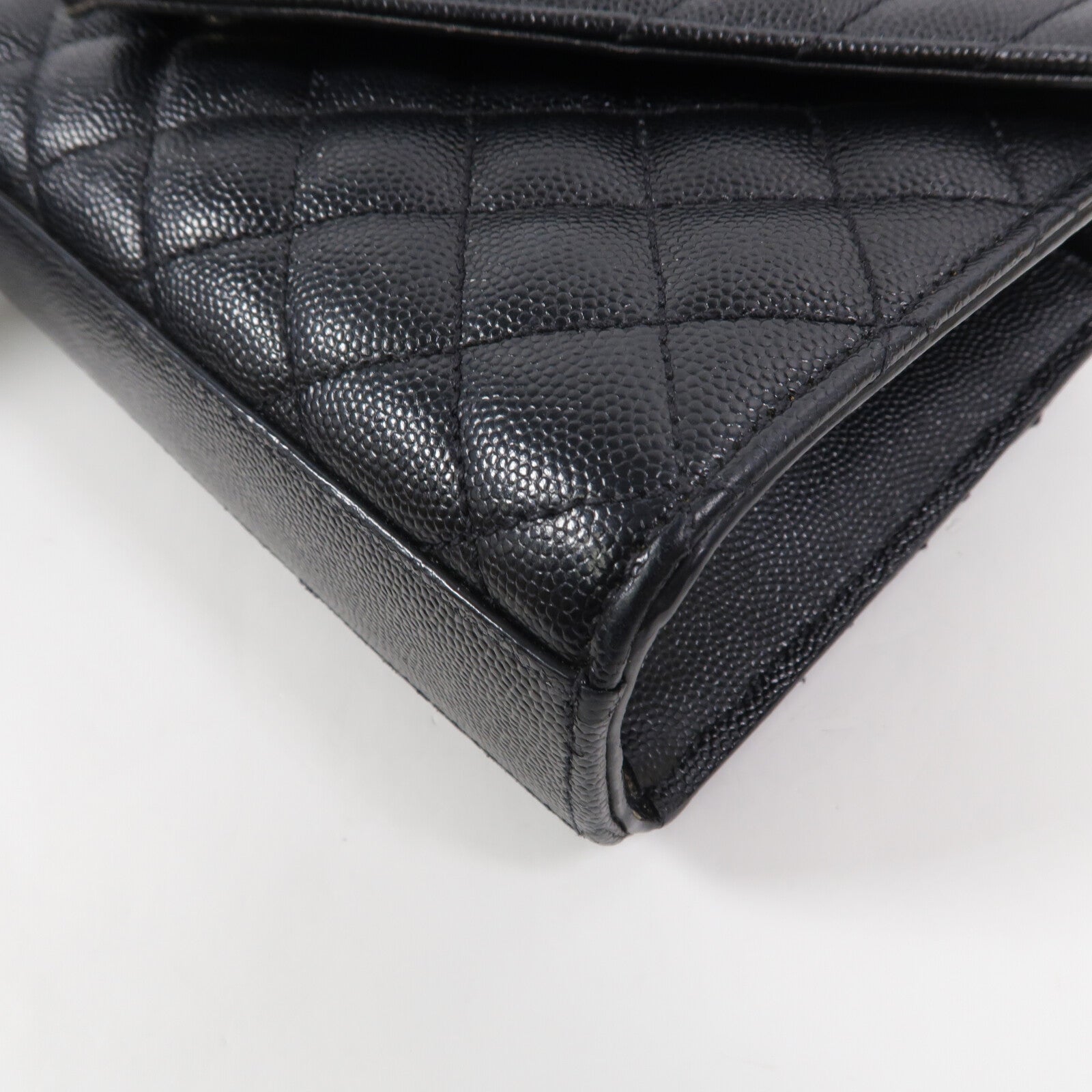 SAINT LAURENT 牛皮皮革Envelope Small鏈帶肩背袋