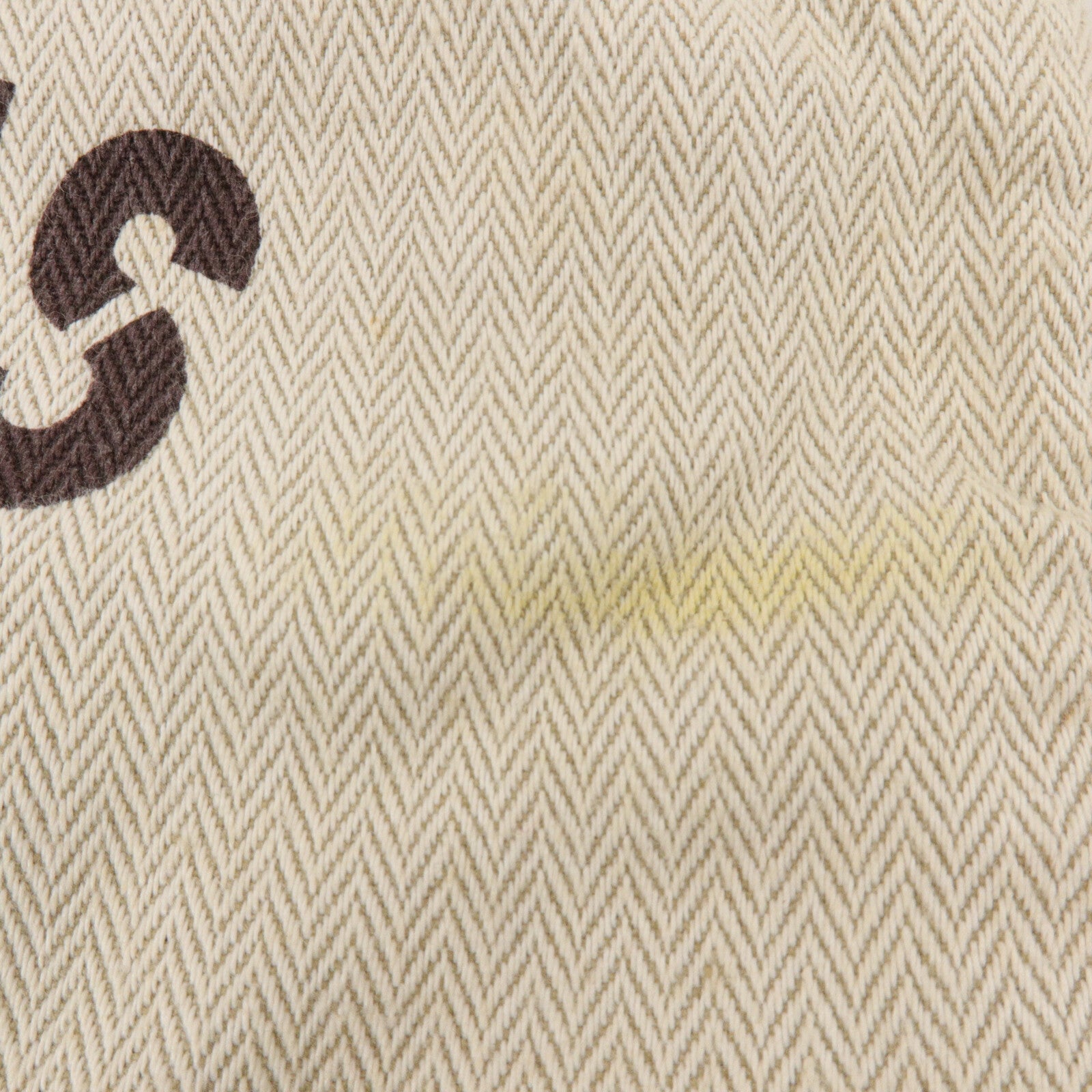 HERMES 帆布/Barenia皮革Aline手挽袋Beige