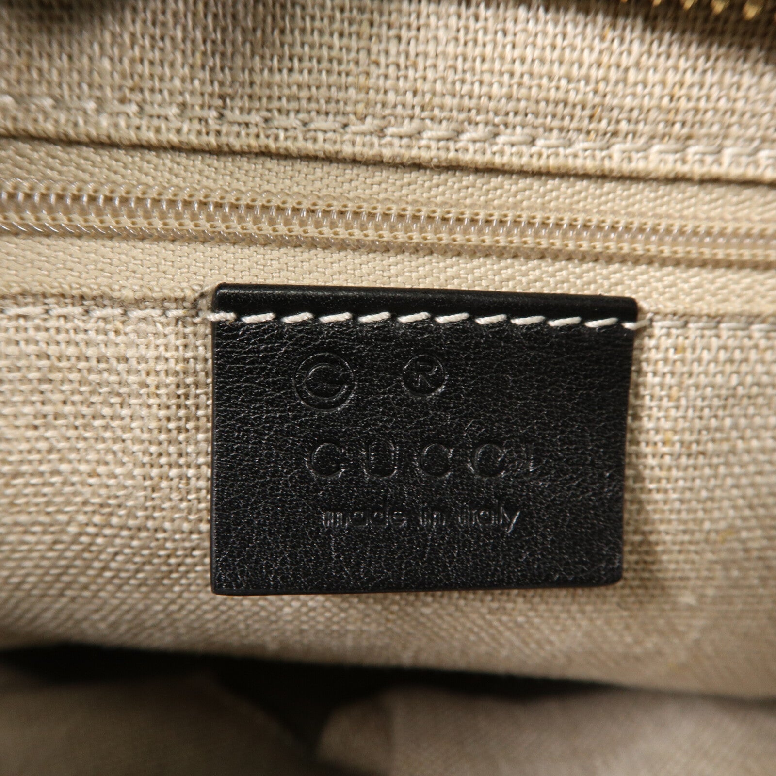 GUCCI 牛皮皮革Guccissama GG肩背袋