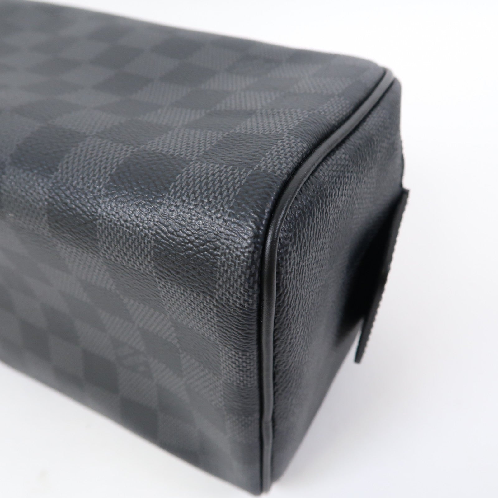LOUIS VUITTON Damier Graphite Dopp Kit Toilet Pouch手拿包黑色