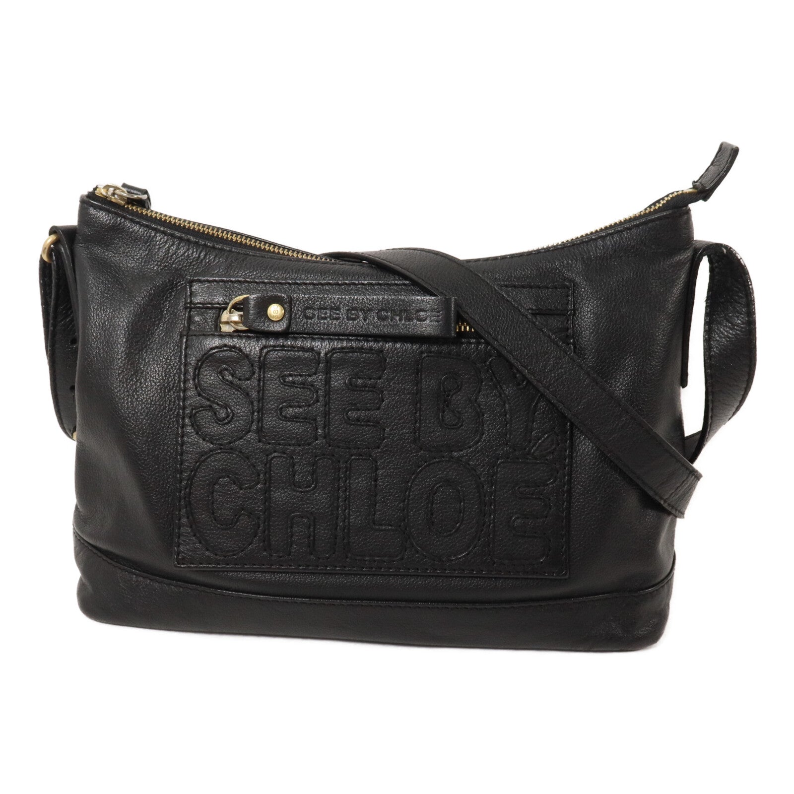 SEE BY CHLOE 牛皮皮革Shoulder Bag肩背袋