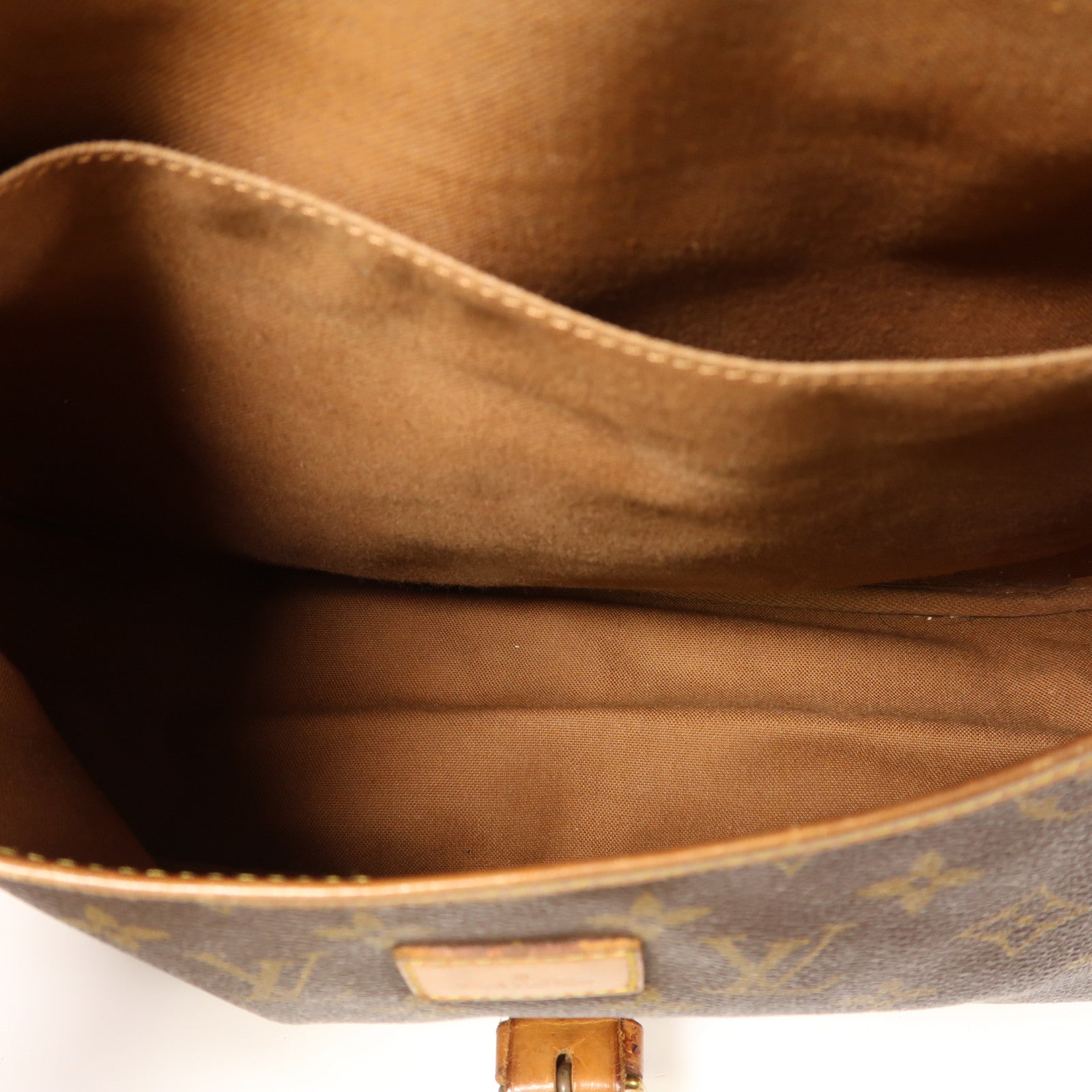 LOUIS VUITTON Monogram Saumur 35金扣肩背袋
