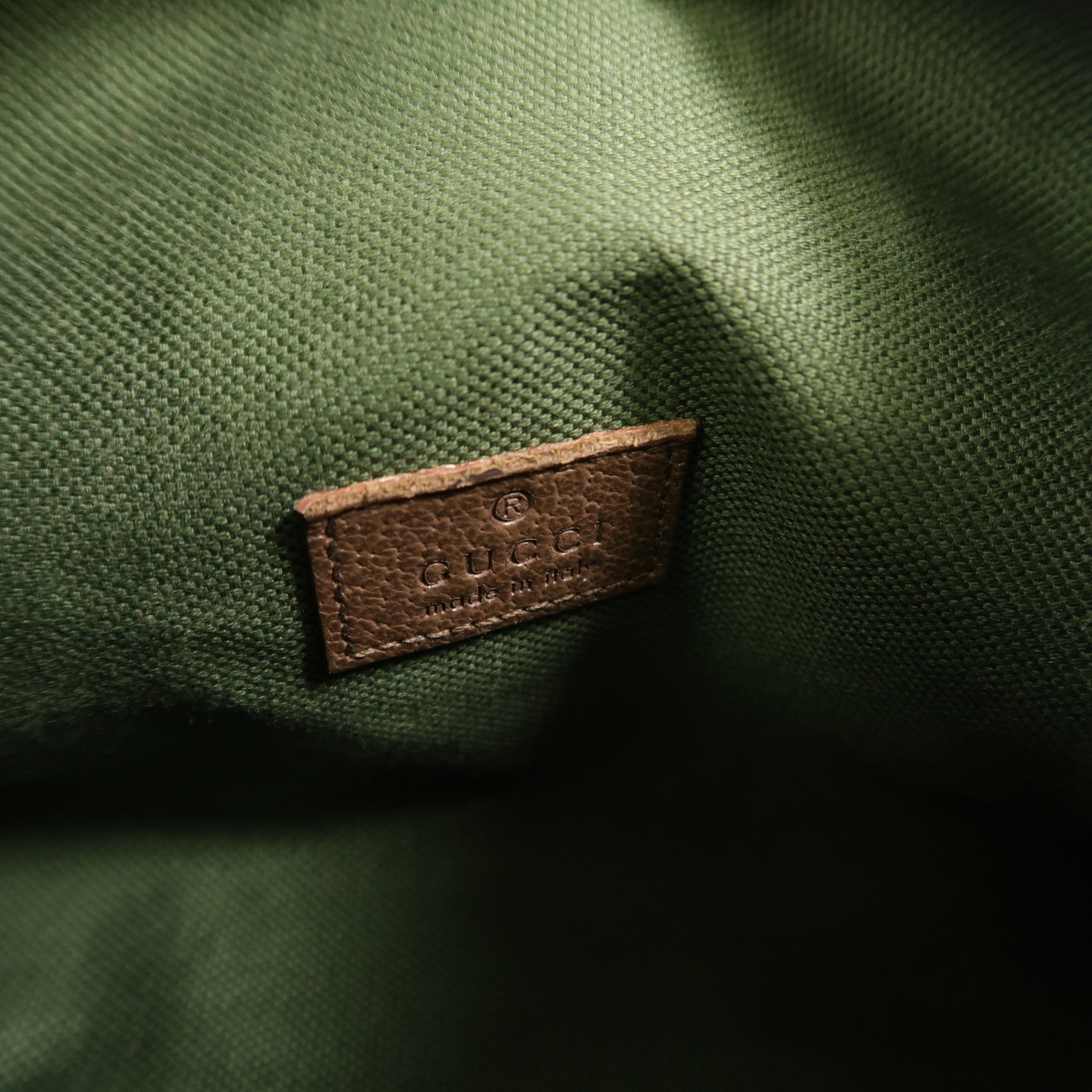GUCCI 塗層帆布Ophidia Mini肩背袋