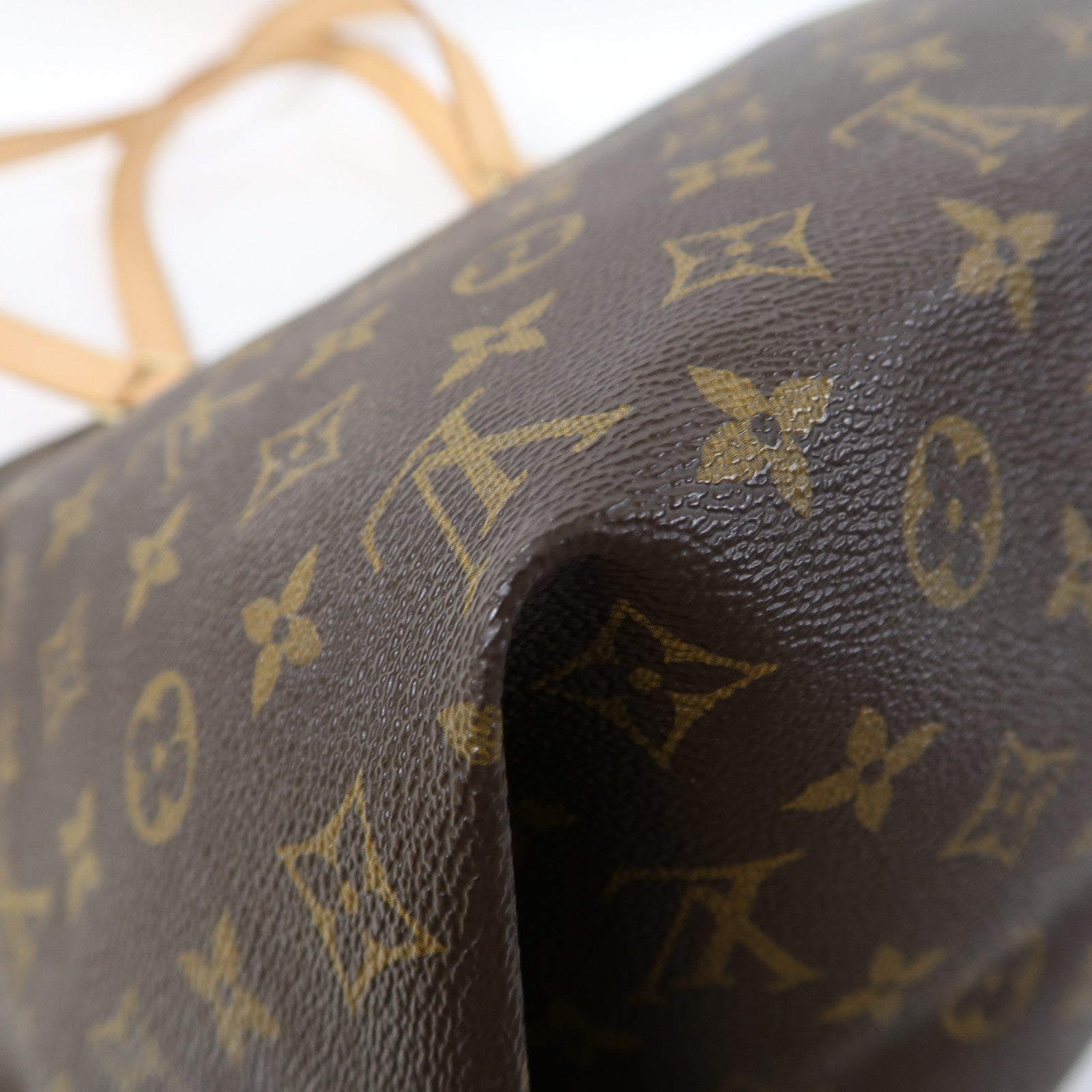 LOUIS VUITTON Monogram All In MM金扣肩背袋啡色