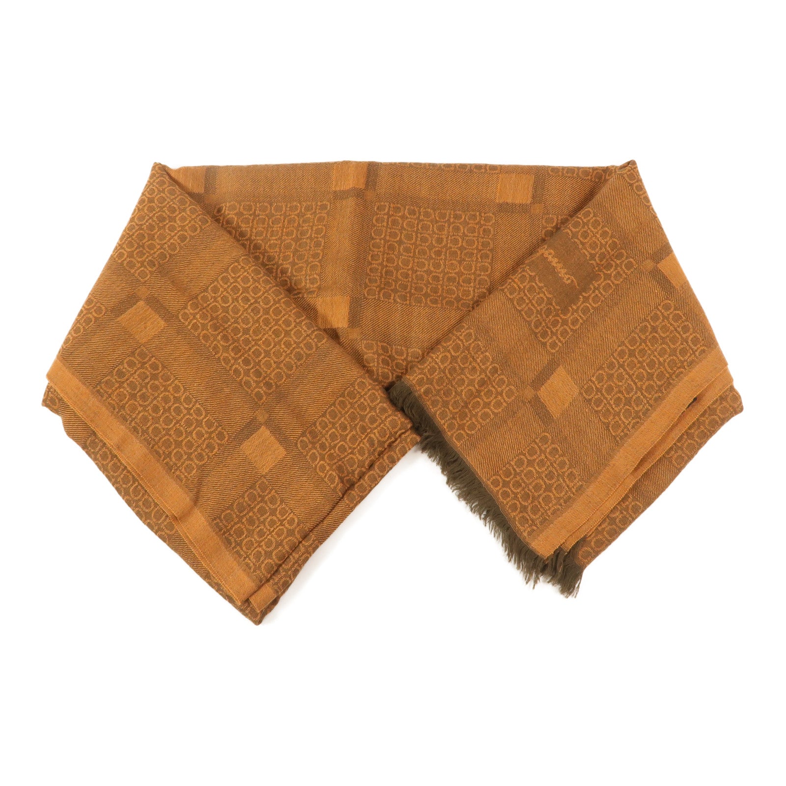 Salvatore Ferragamo 羊絨/絲質Scarf圍巾
