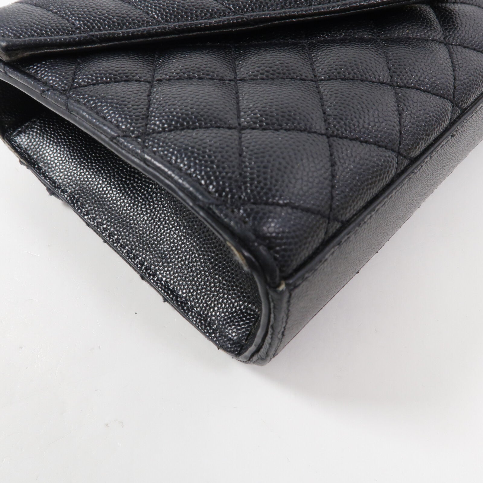 SAINT LAURENT 牛皮皮革Envelope Small鏈帶肩背袋
