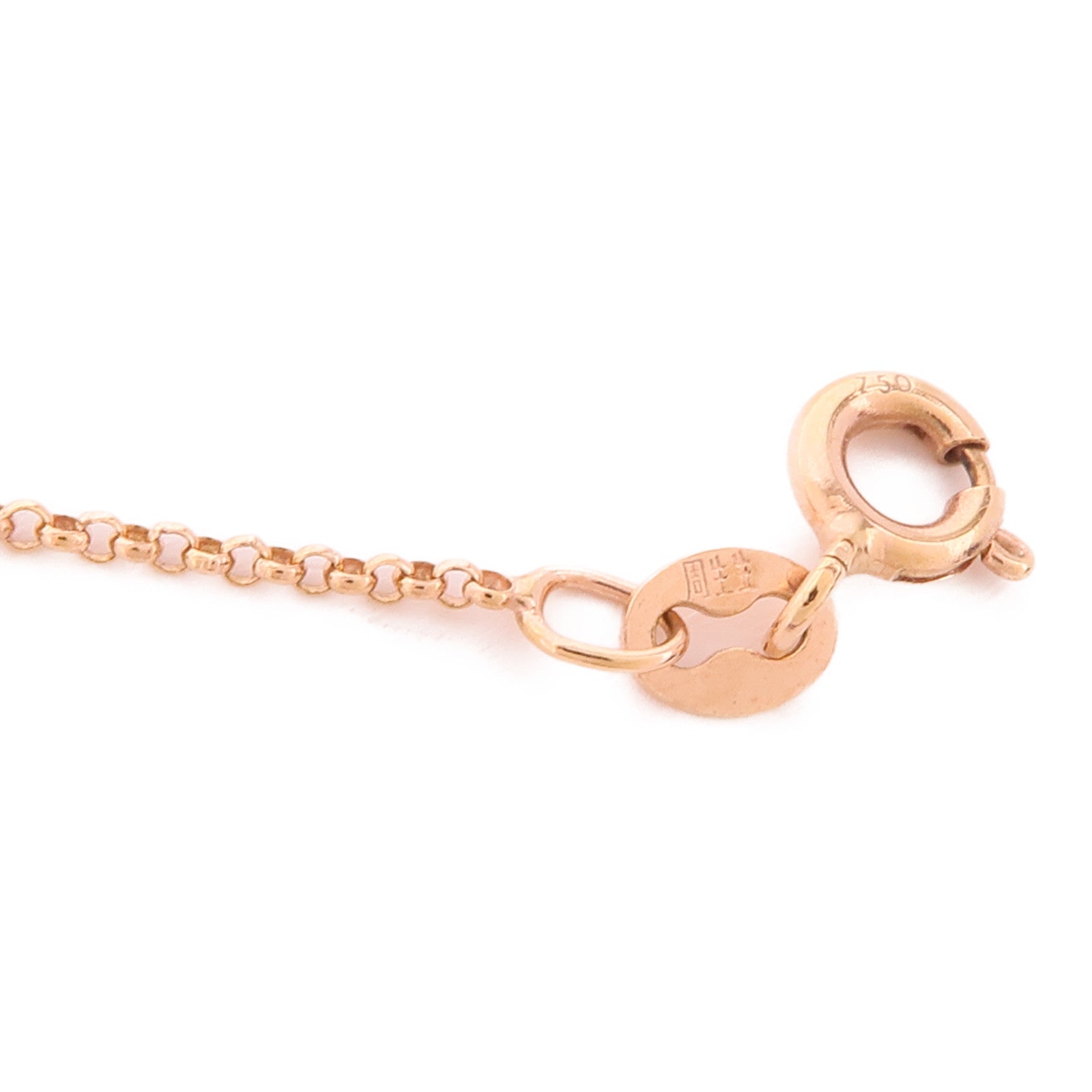 JEWELRY 【激減優惠】18K玫瑰金Diamond Necklace鑽石項鍊