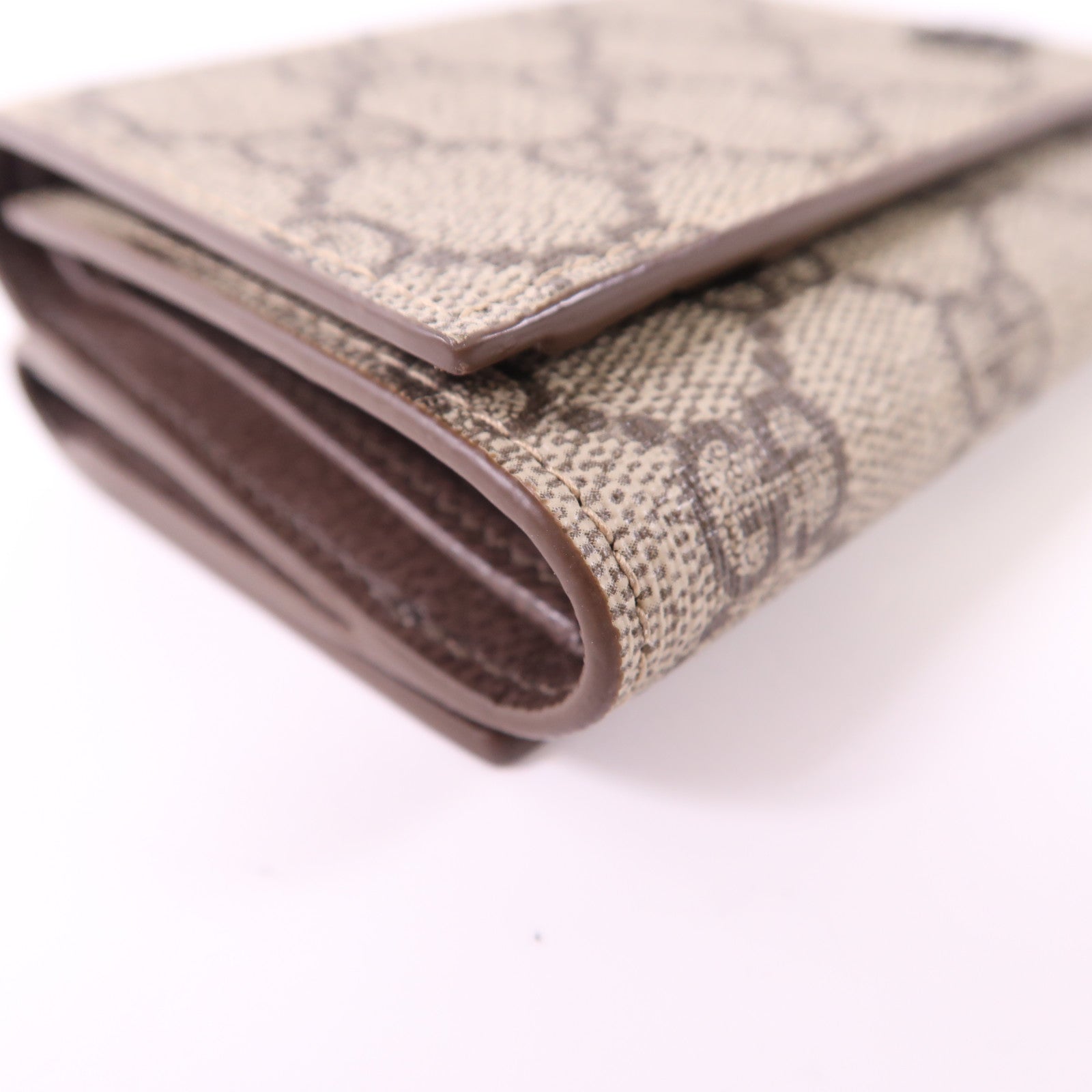 GUCCI 塗層帆布Ivory Interior GG錢包