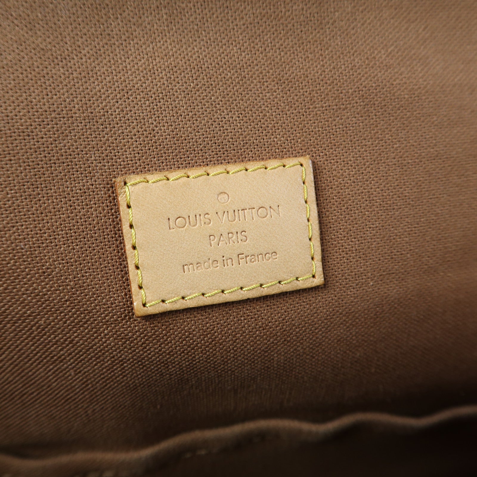 LOUIS VUITTON Monogram Lockit Horizontal金扣肩背袋啡色