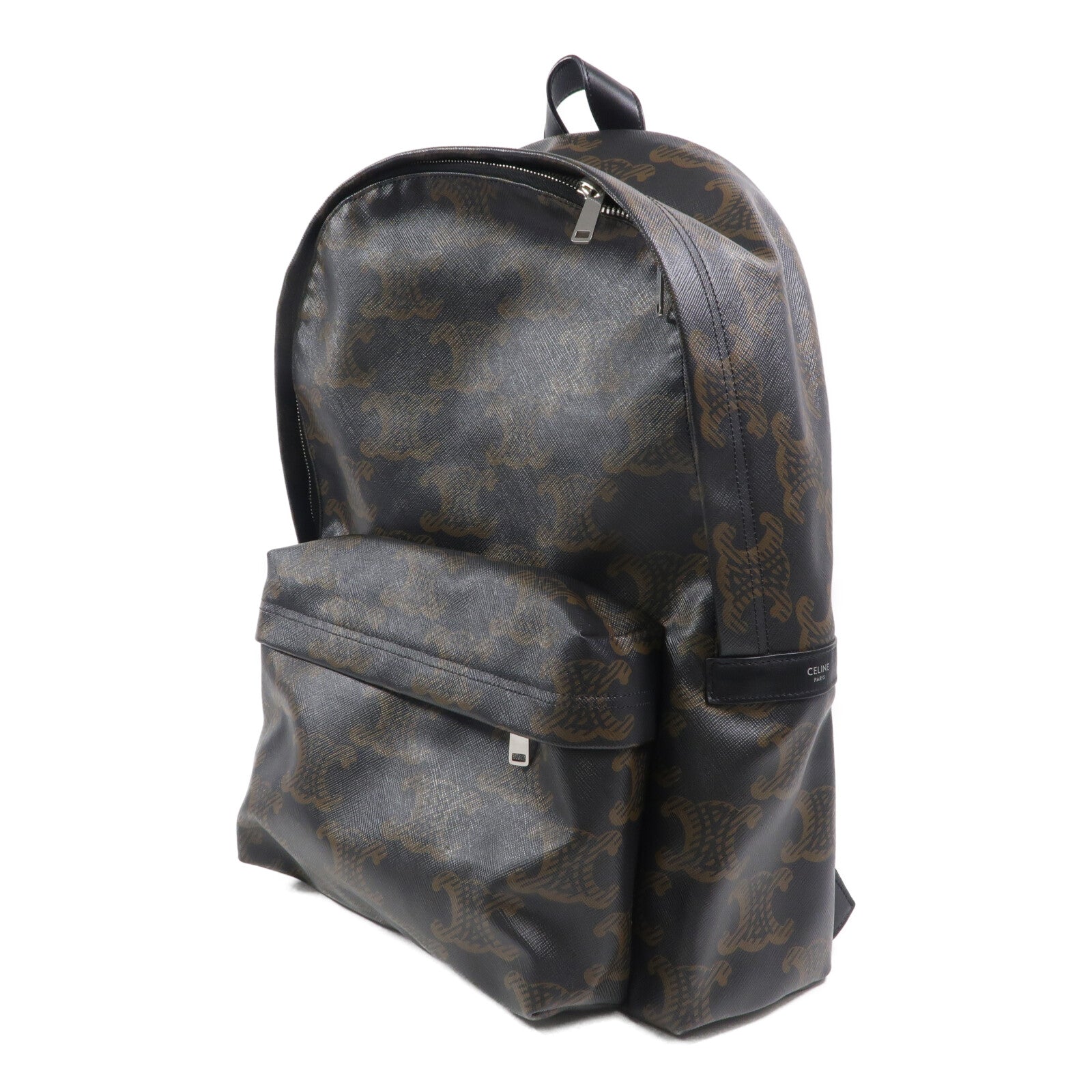 CELINE 塗層帆布Triomphe Backpack背包