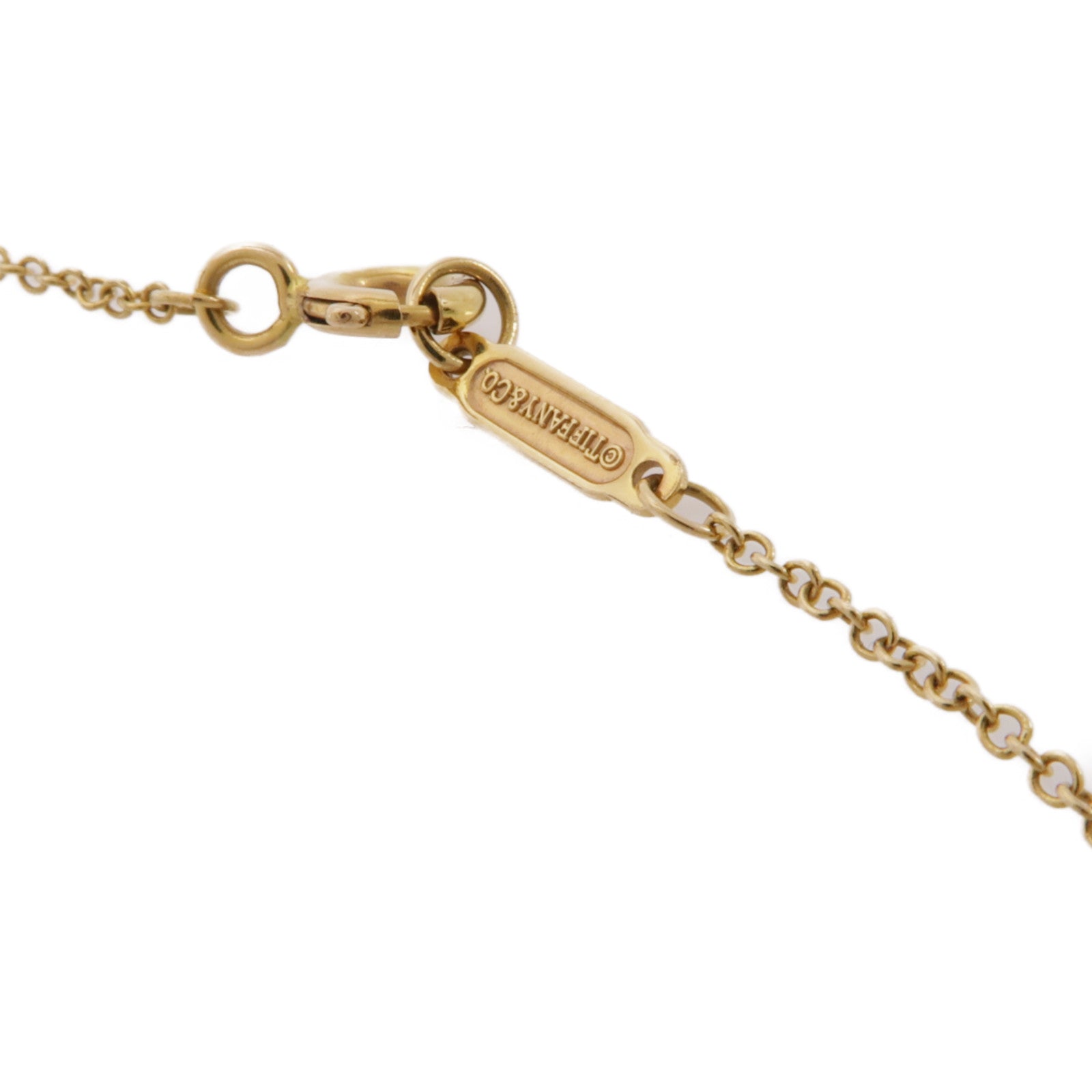 TIFFANY＆CO 18K黃金Key Necklace項鍊