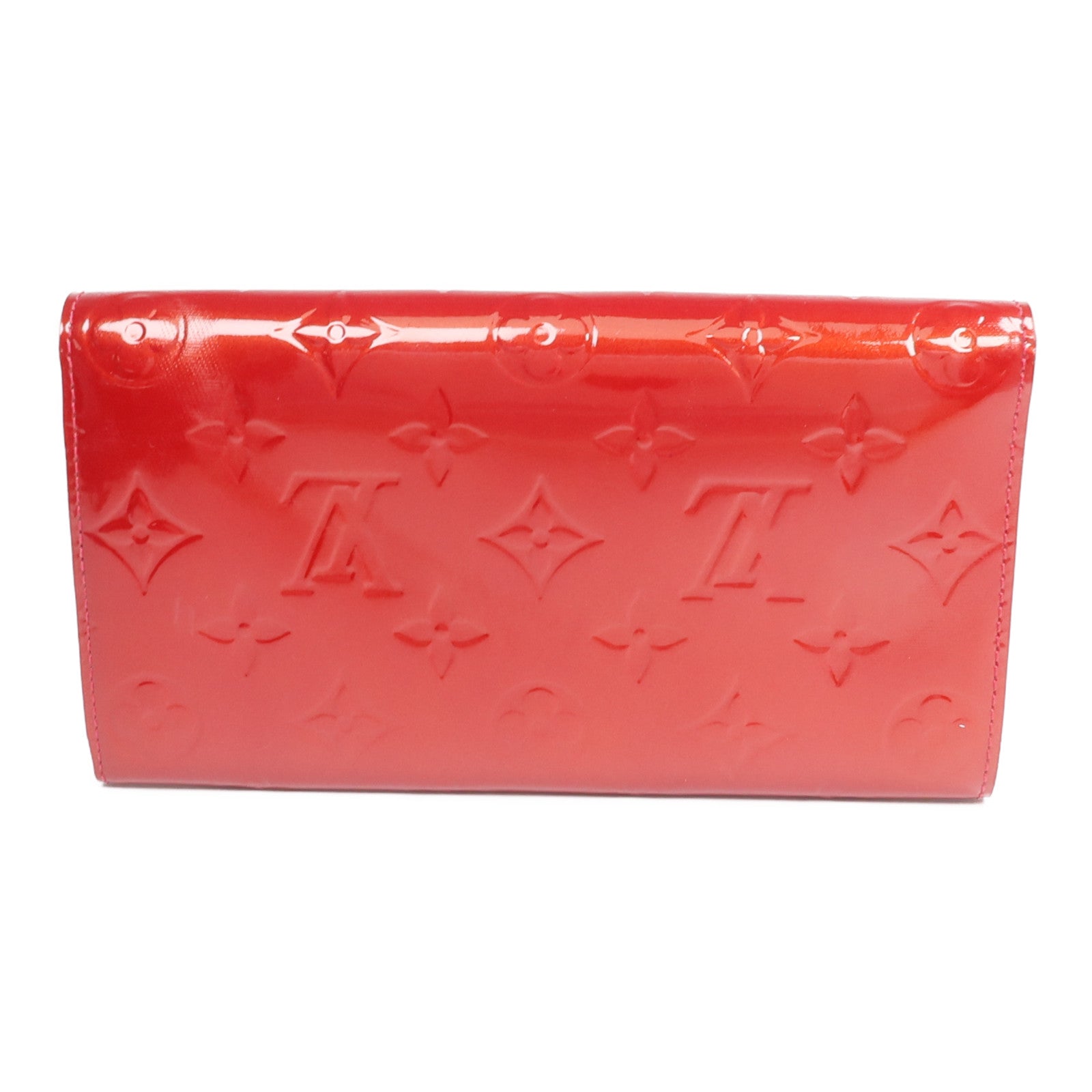 LOUIS VUITTON Monogram Vernis Portefeuille Sarah長錢包