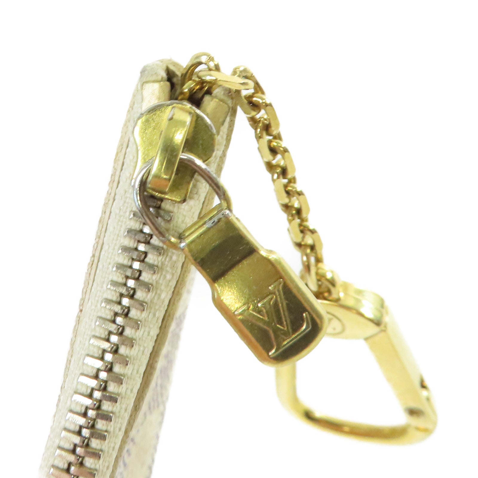 LOUIS VUITTON 【激減優惠】Damier Azur Coin Purse金扣零錢包米白色