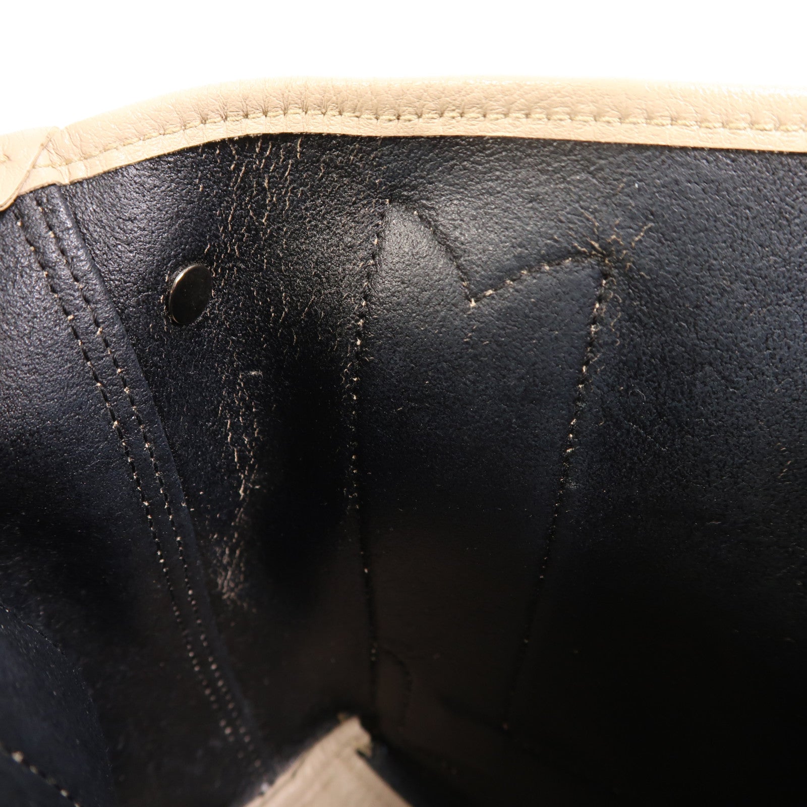BALENCIAGA 【激減優惠】牛皮皮革Navy Cabas XS銀扣手挽袋
