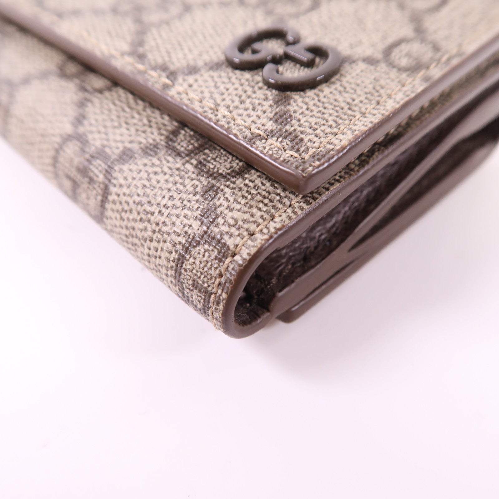 GUCCI 塗層帆布Ivory Interior GG錢包