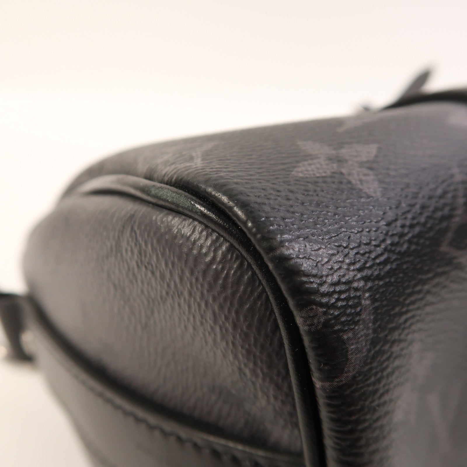 LOUIS VUITTON Monogram Eclipse Keepall Bandouliere 25手挽肩背兩用袋