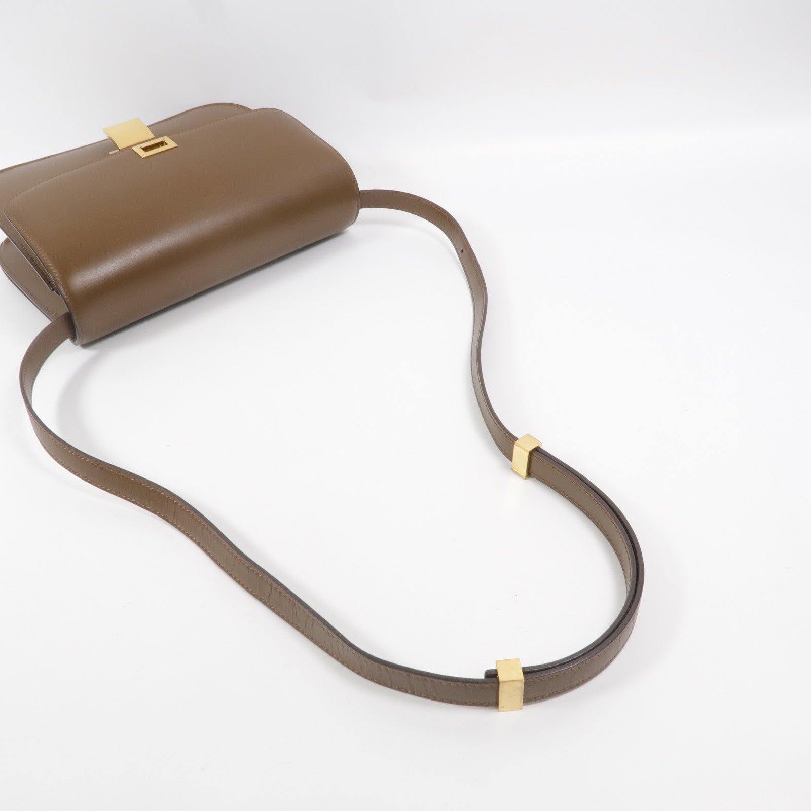 CELINE 牛皮皮革Classic Box Medium肩背袋