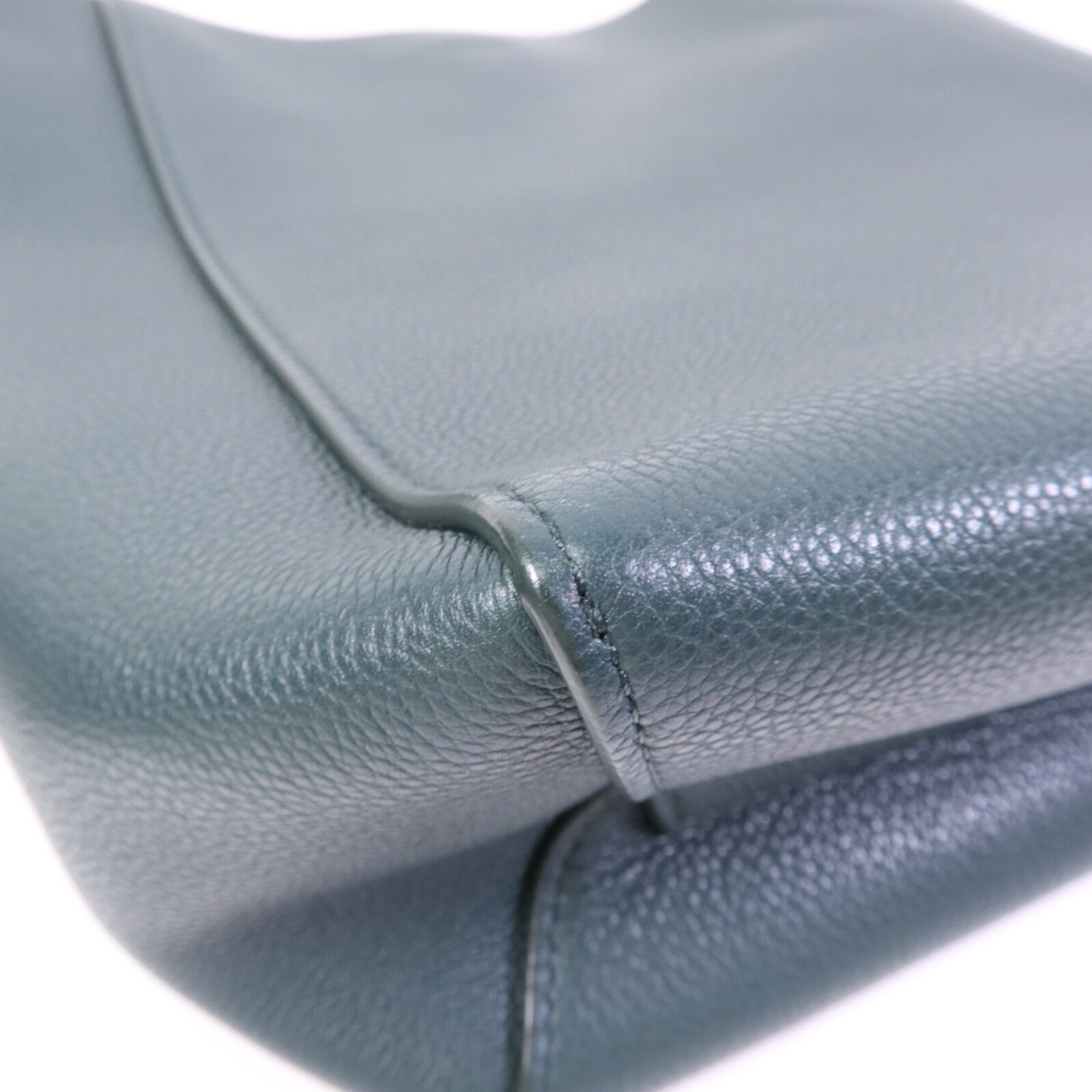 CELINE 牛皮皮革Small Sangle Bucket金扣肩背袋