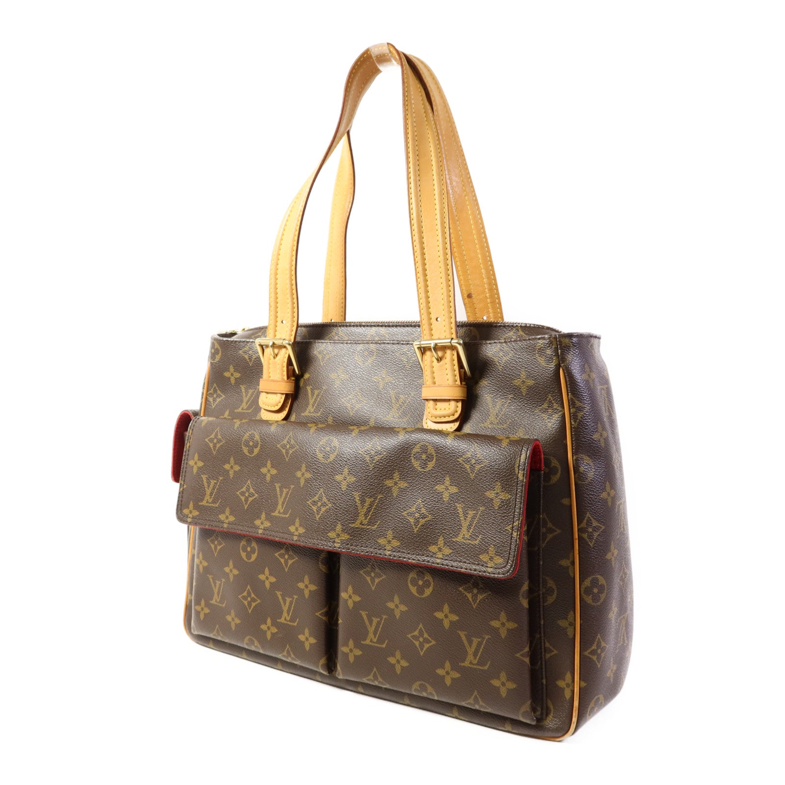 LOUIS VUITTON Monogram Multipli Cite金扣肩背袋