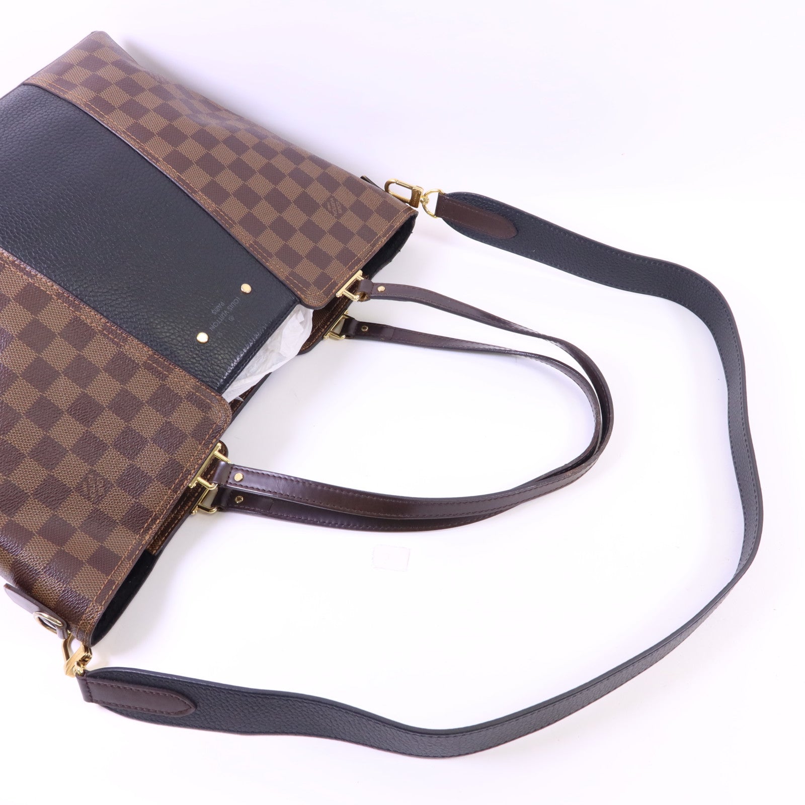 LOUIS VUITTON 【激減優惠】Damier Jersey Bag金扣手挽肩背兩用袋