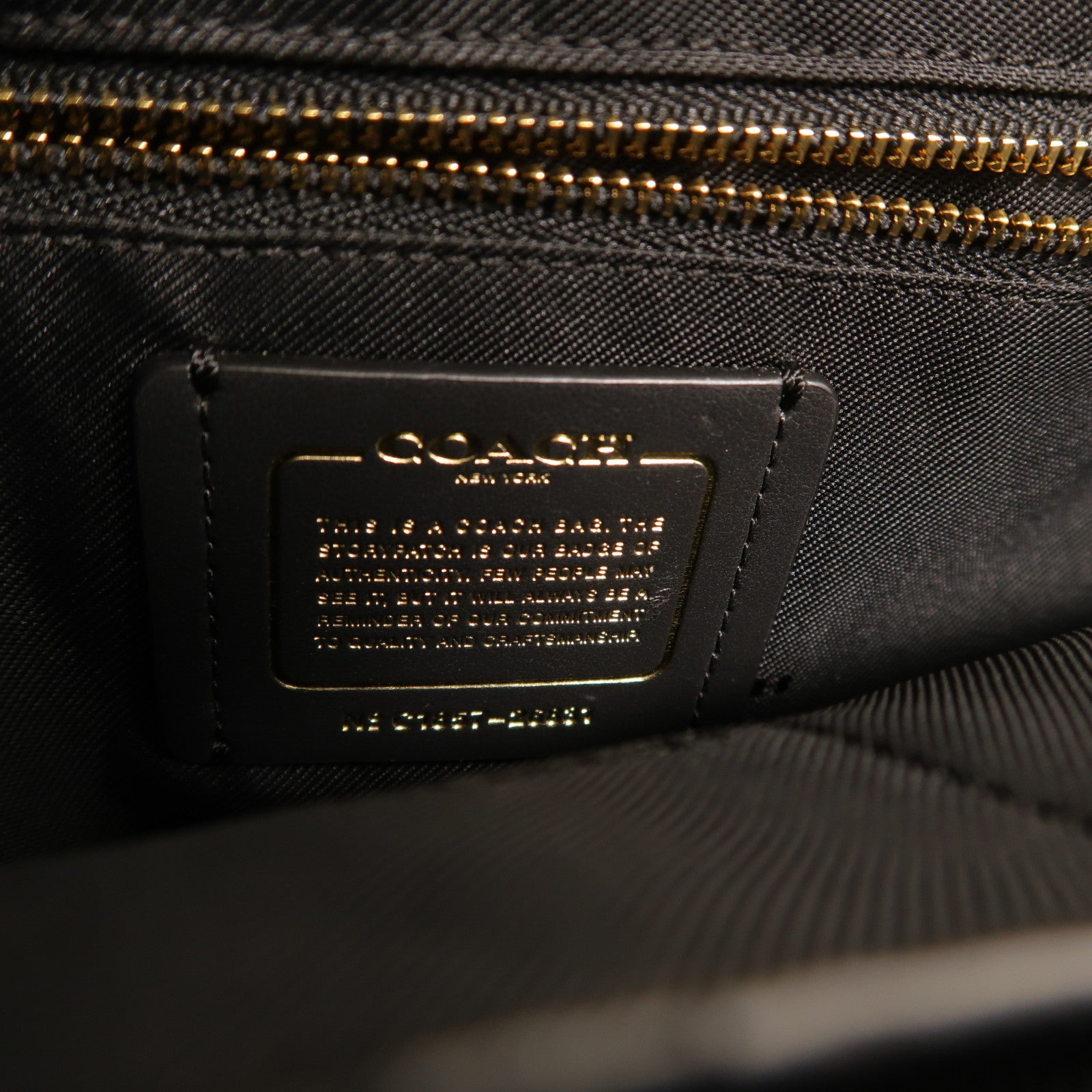 COACH 牛皮皮革2 Way Shoulder手挽肩背兩用袋