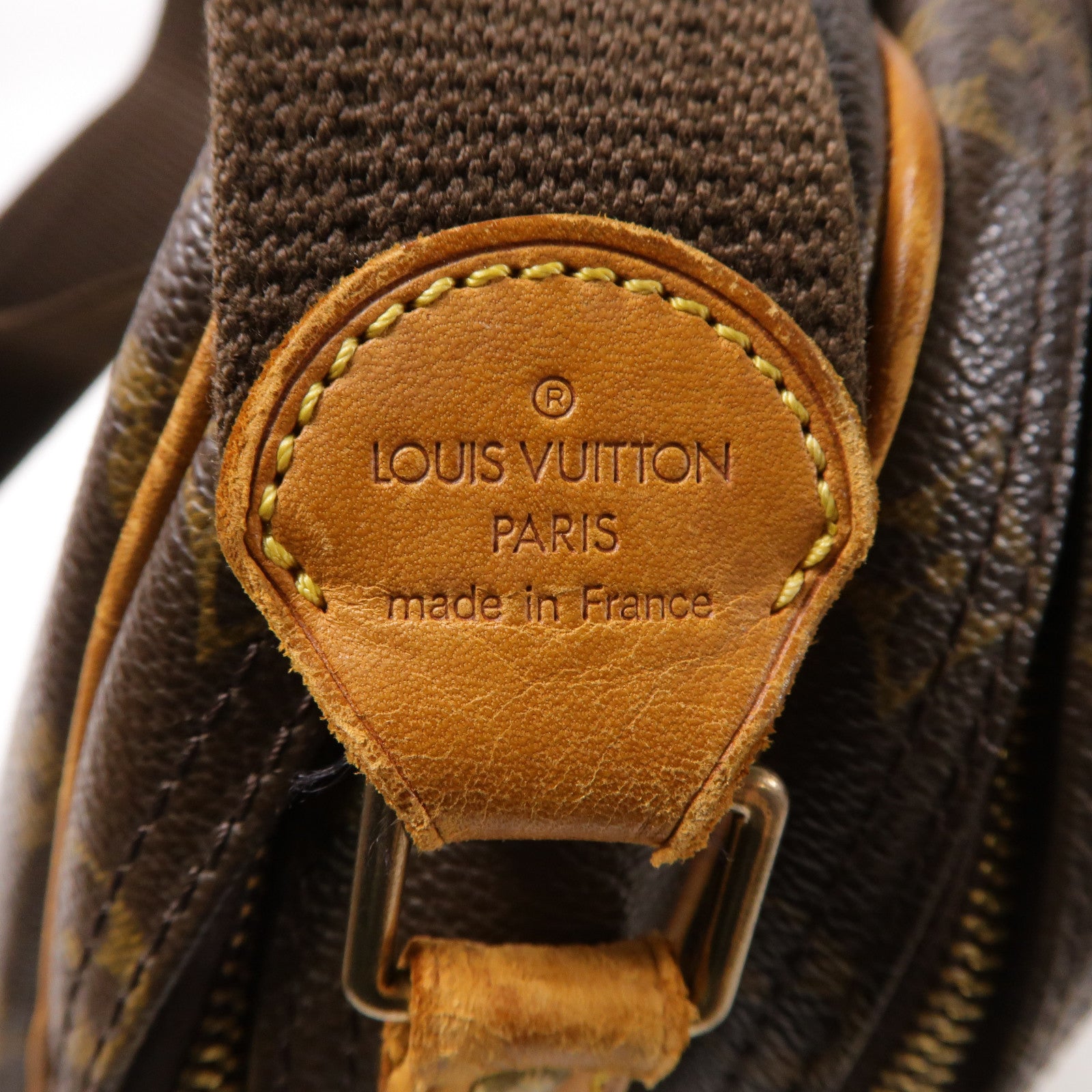 LOUIS VUITTON Monogram Reporter PM金扣肩背袋