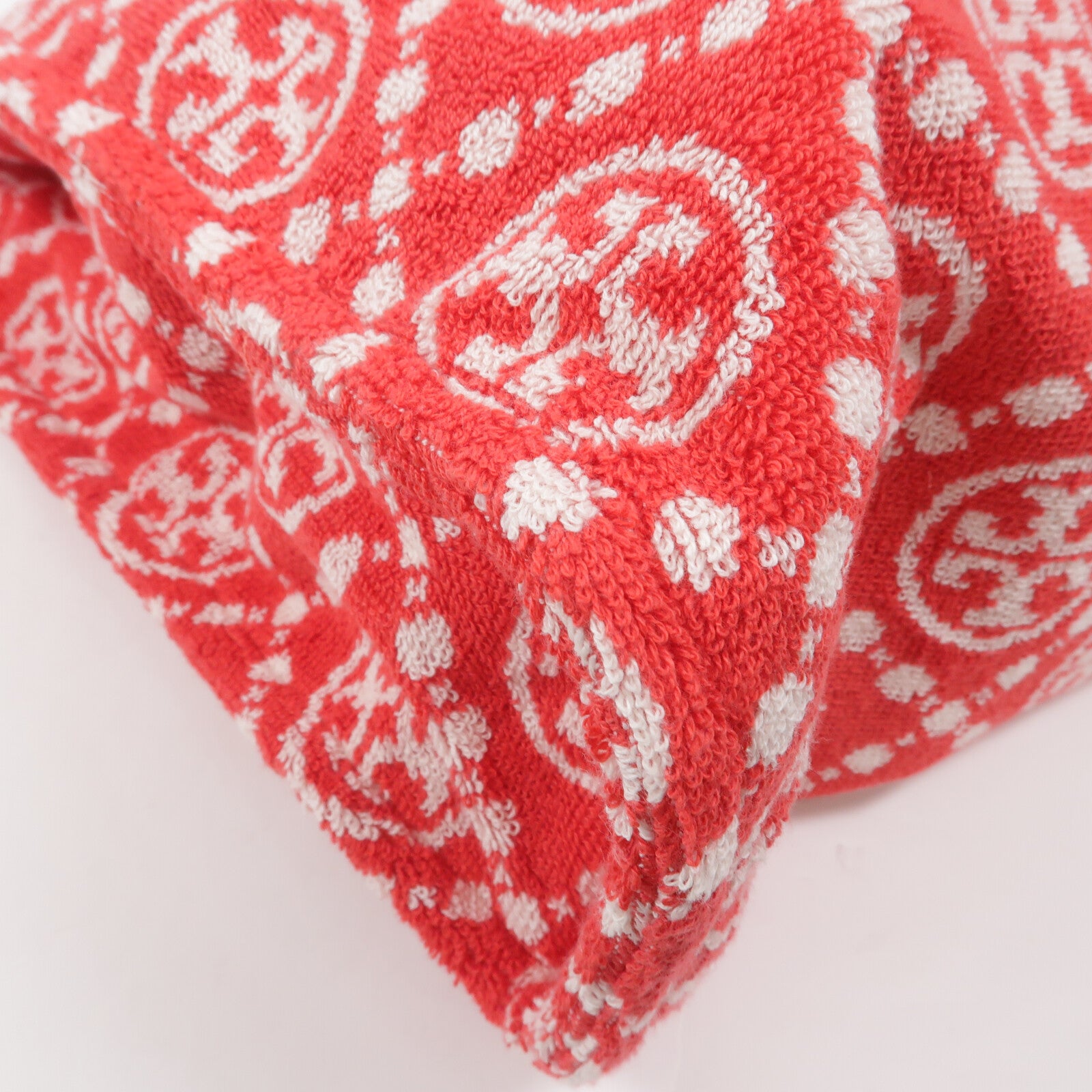 Tory Burch 棉質T Monogram Terry Tote手挽袋