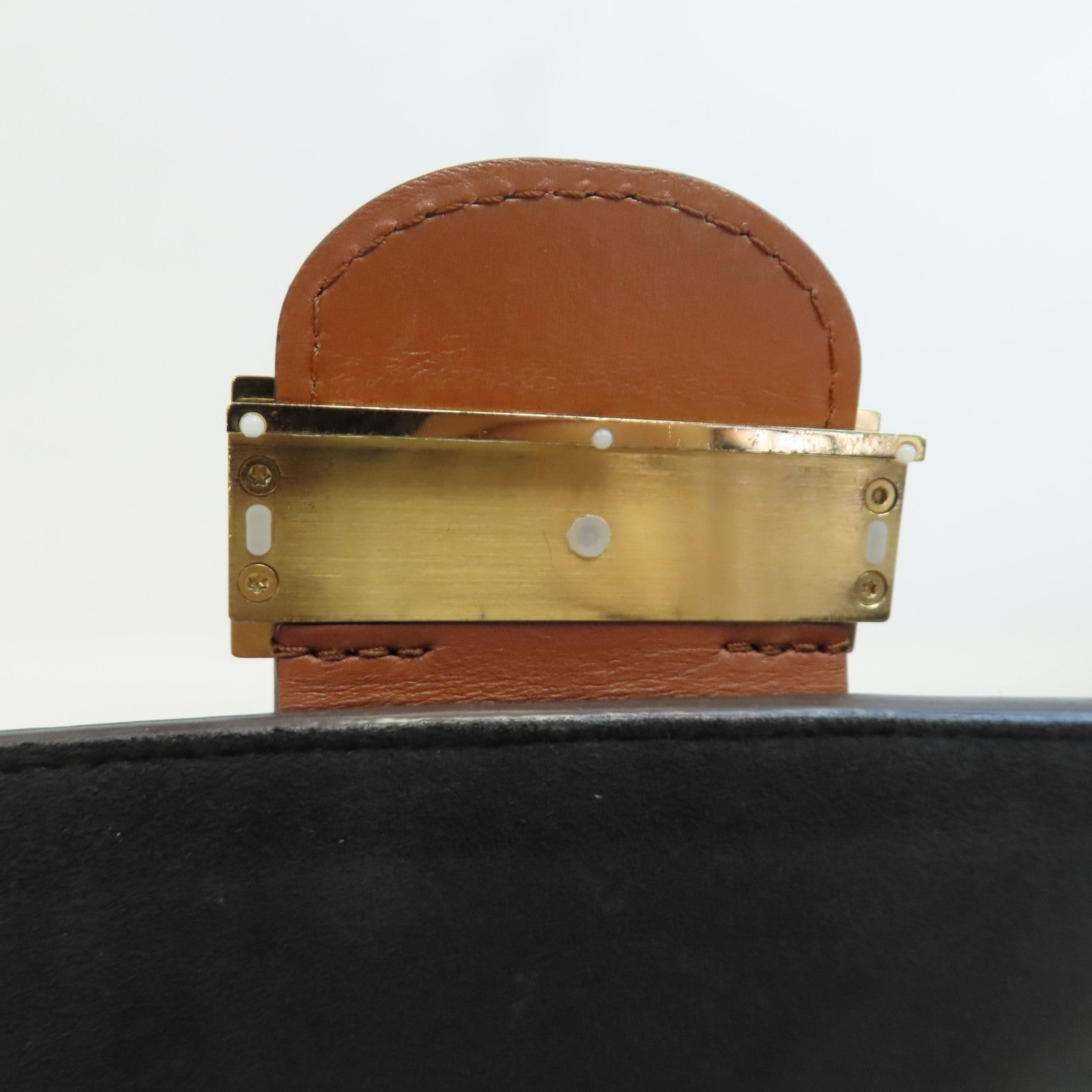 LOUIS VUITTON 【激減優惠】Monogram Reverse Dauphine MM金扣肩背袋啡色