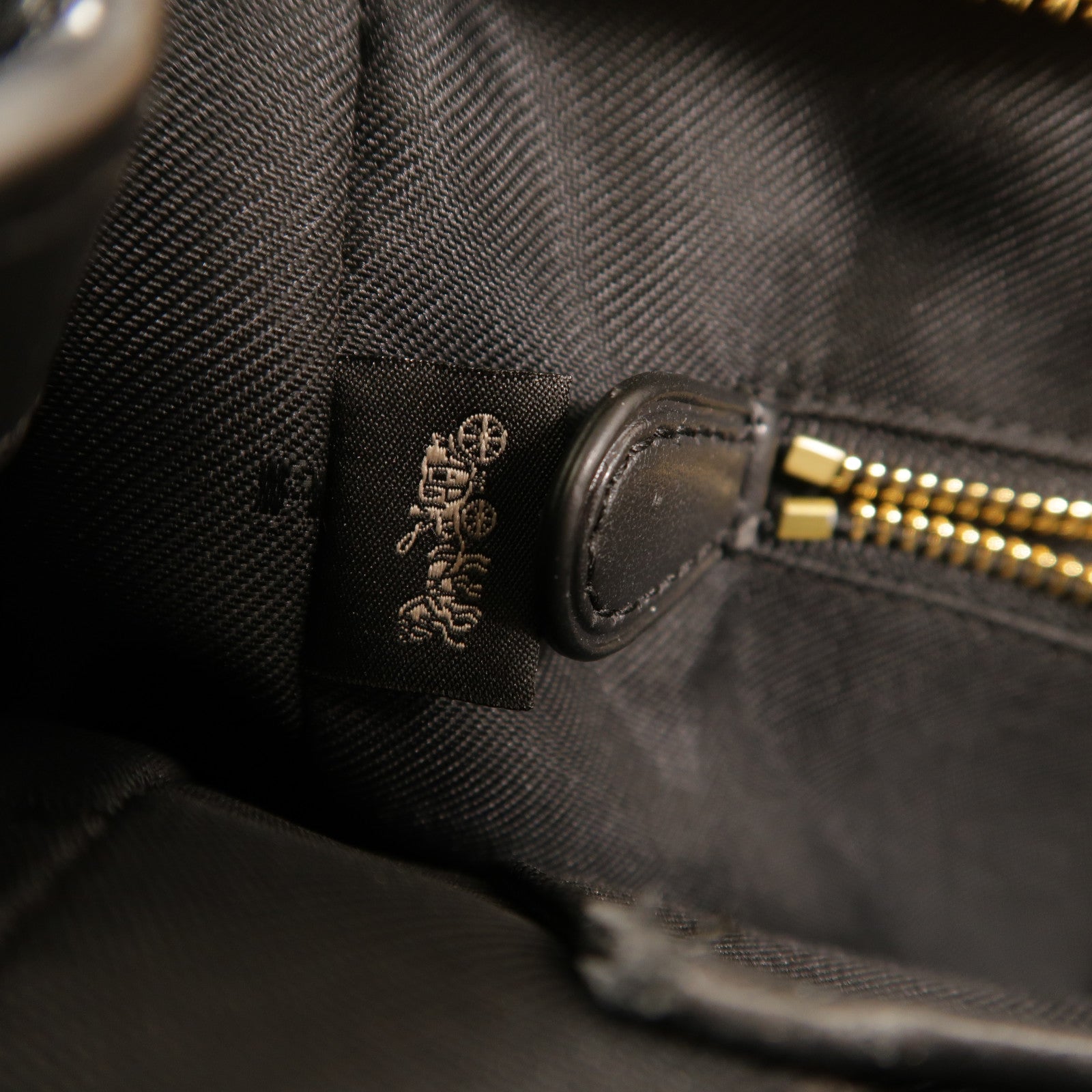 COACH 牛皮皮革2 Way Shoulder手挽肩背兩用袋