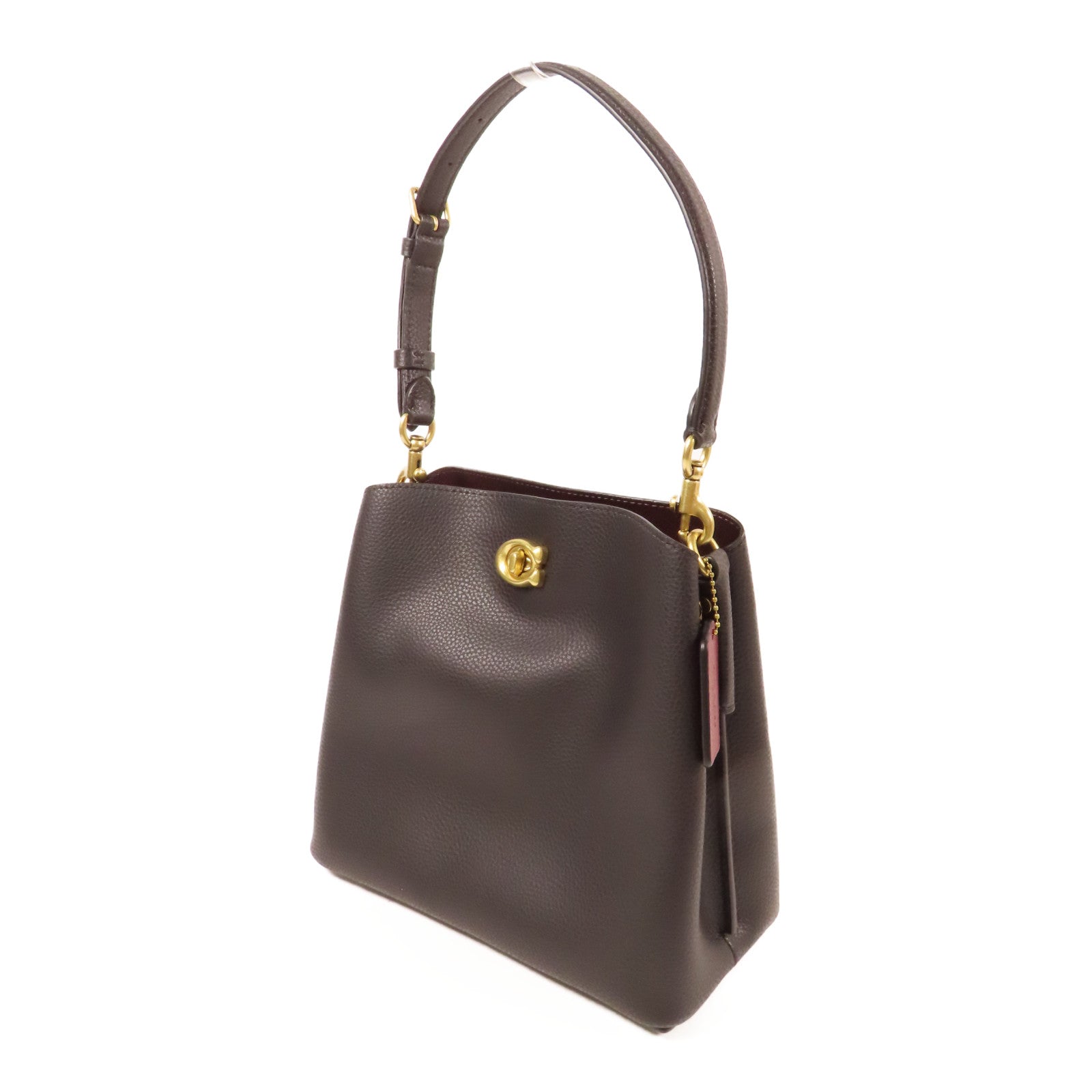 COACH 牛皮皮革Willow Bucket金扣手挽肩背兩用袋