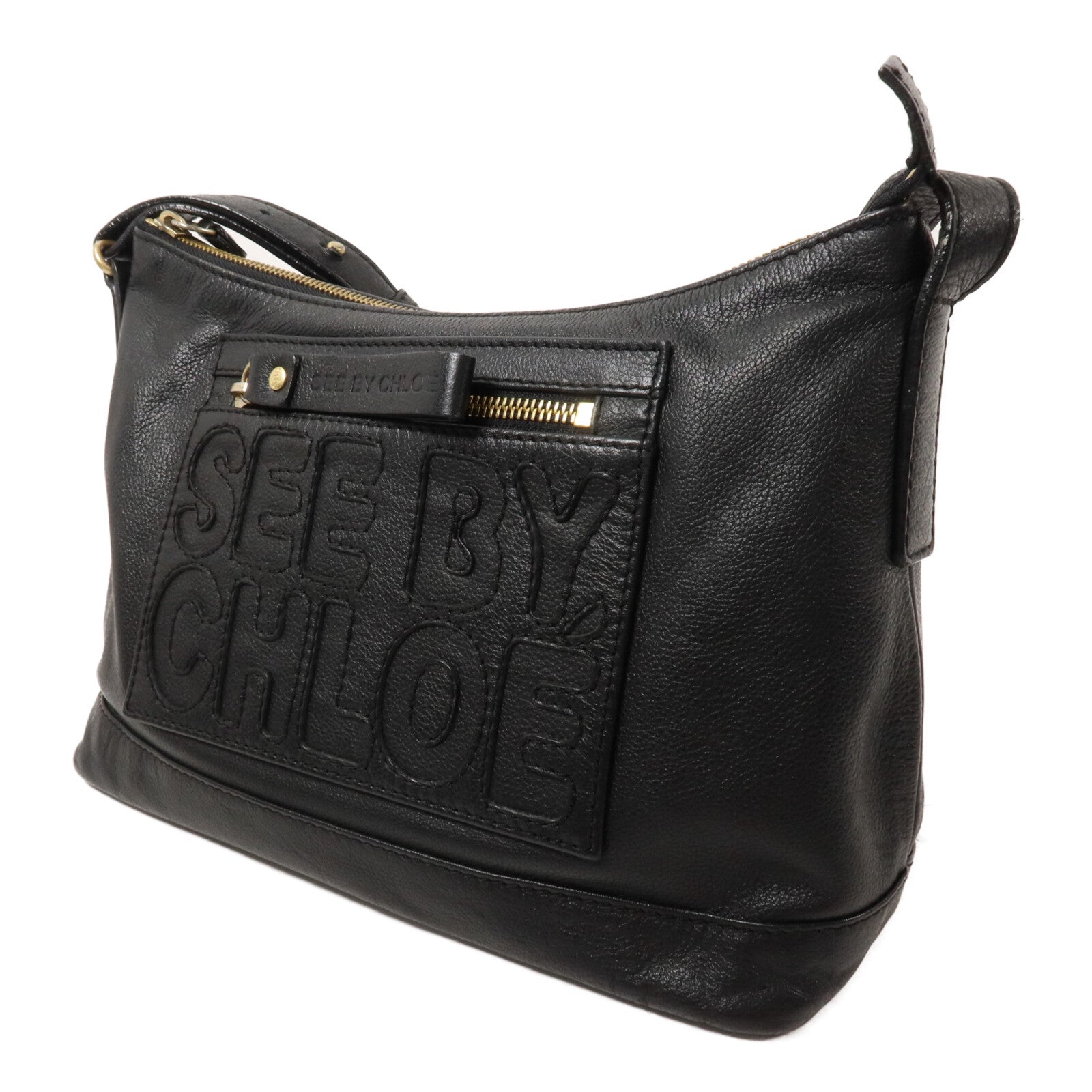 SEE BY CHLOE 牛皮皮革Shoulder Bag肩背袋
