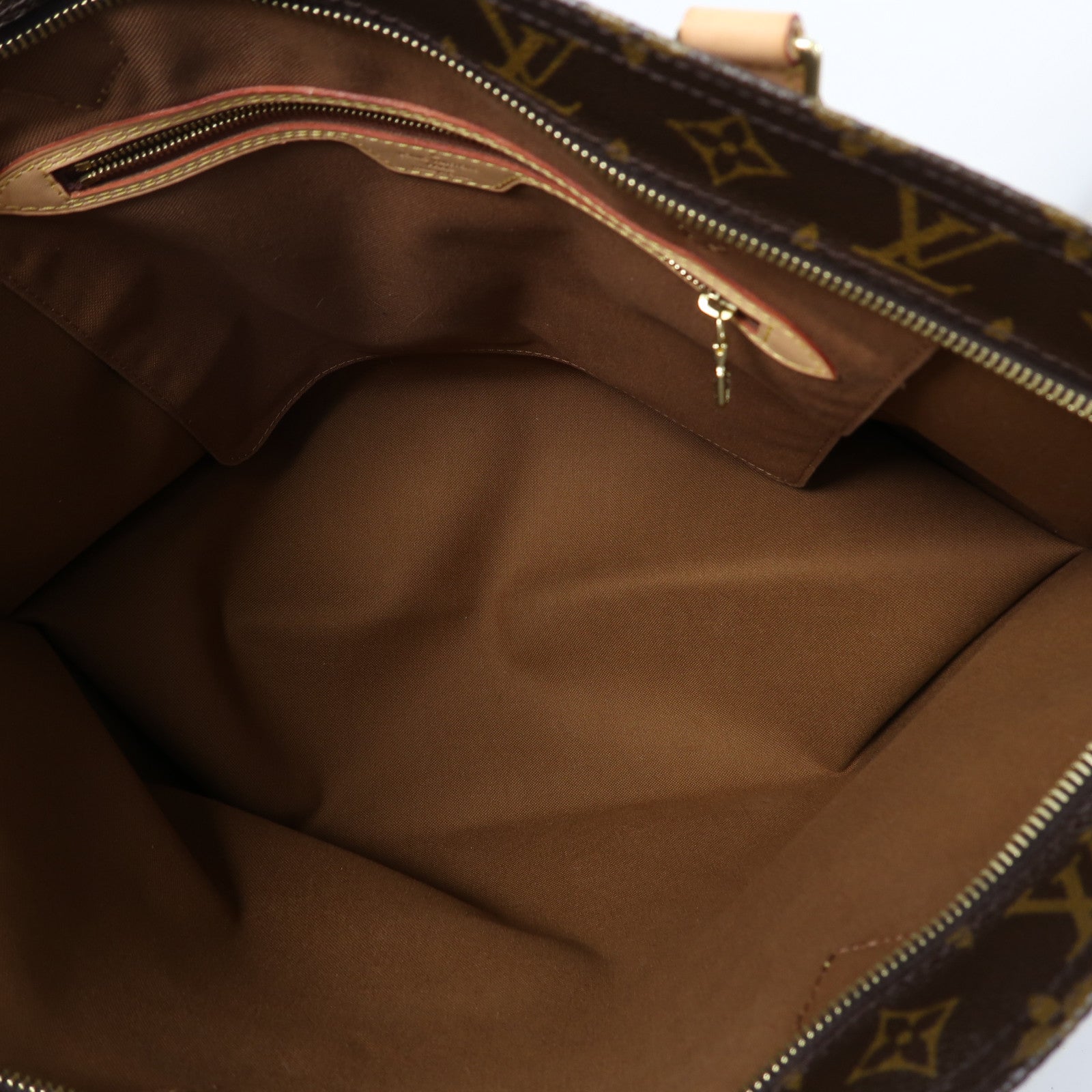 LOUIS VUITTON Monogram All In MM金扣肩背袋啡色