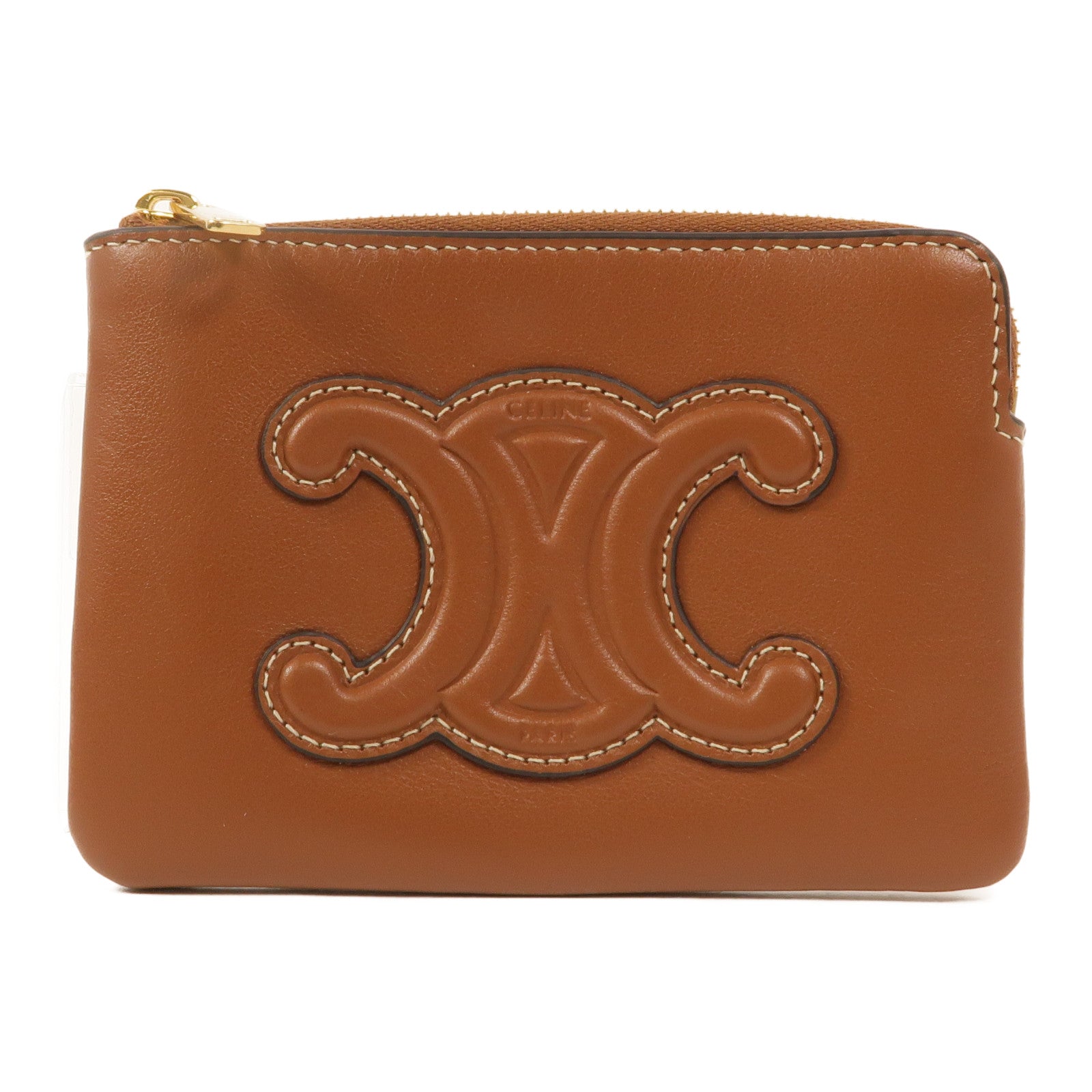 CELINE 牛皮皮革Coin and Card Pouch零錢包